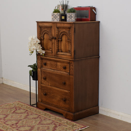 Restored Oak Tallboy