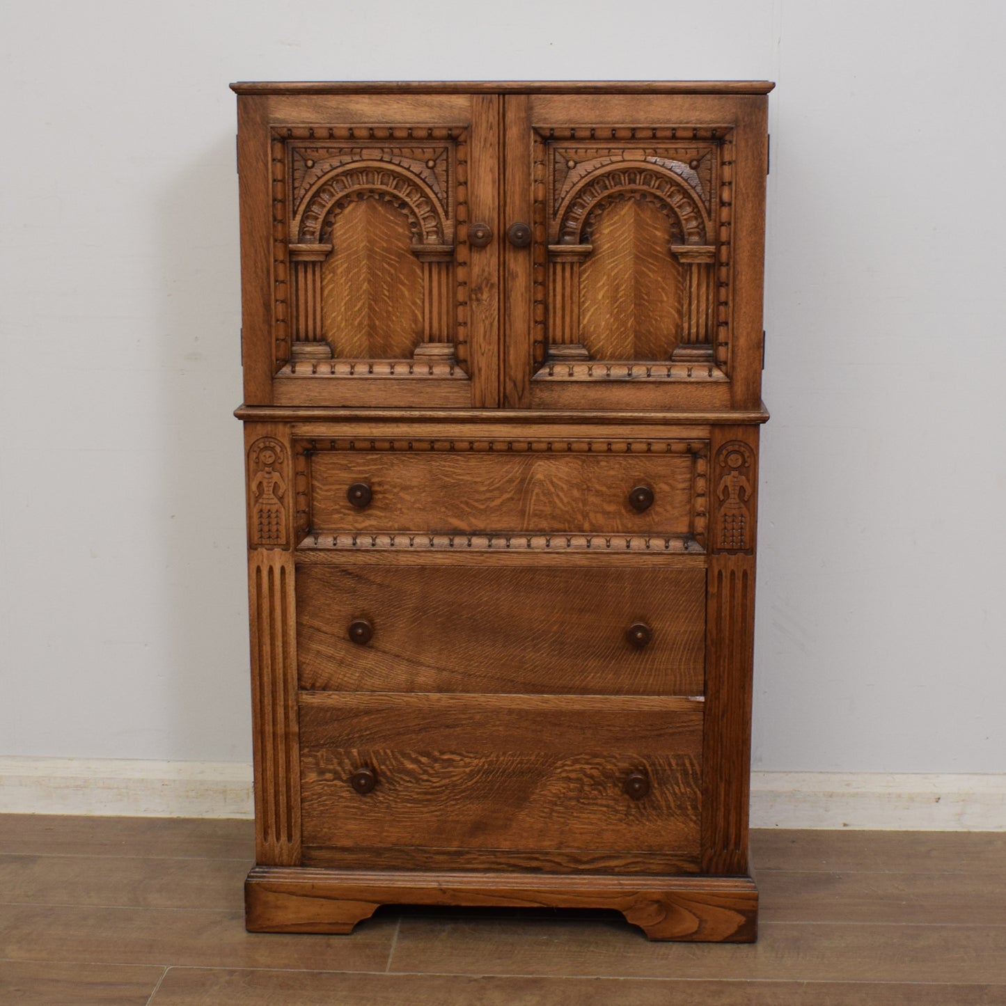 Restored Oak Tallboy