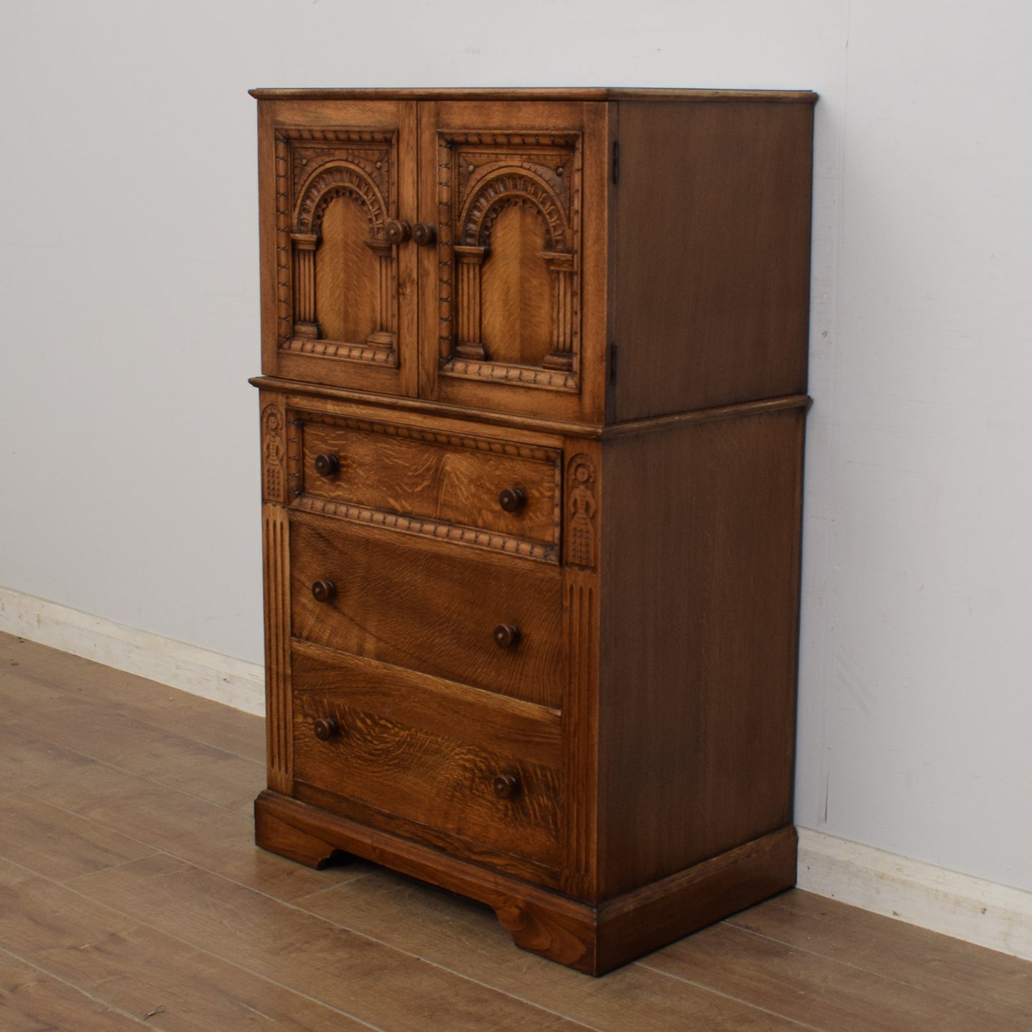 Restored Oak Tallboy