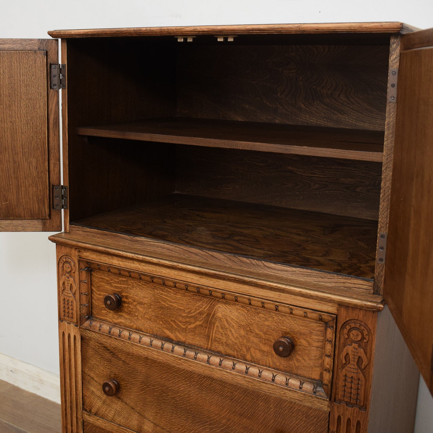 Restored Oak Tallboy