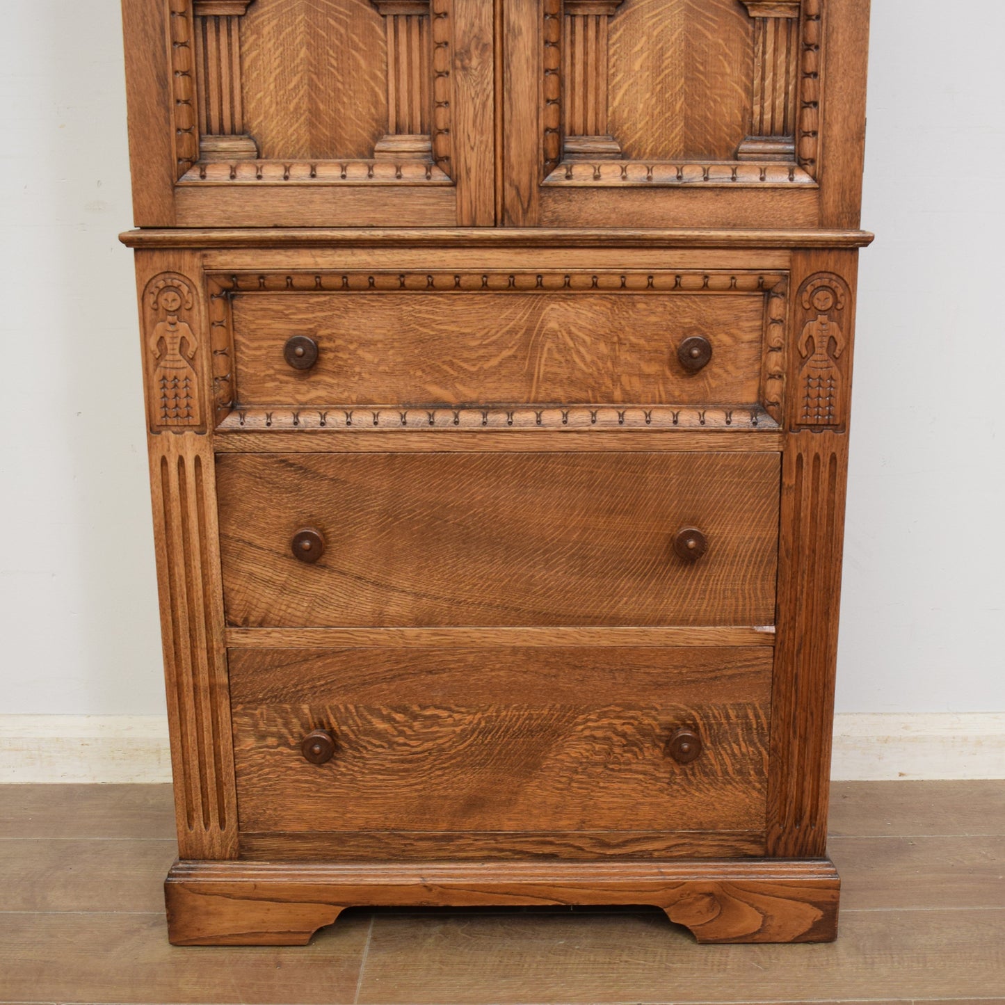 Restored Oak Tallboy