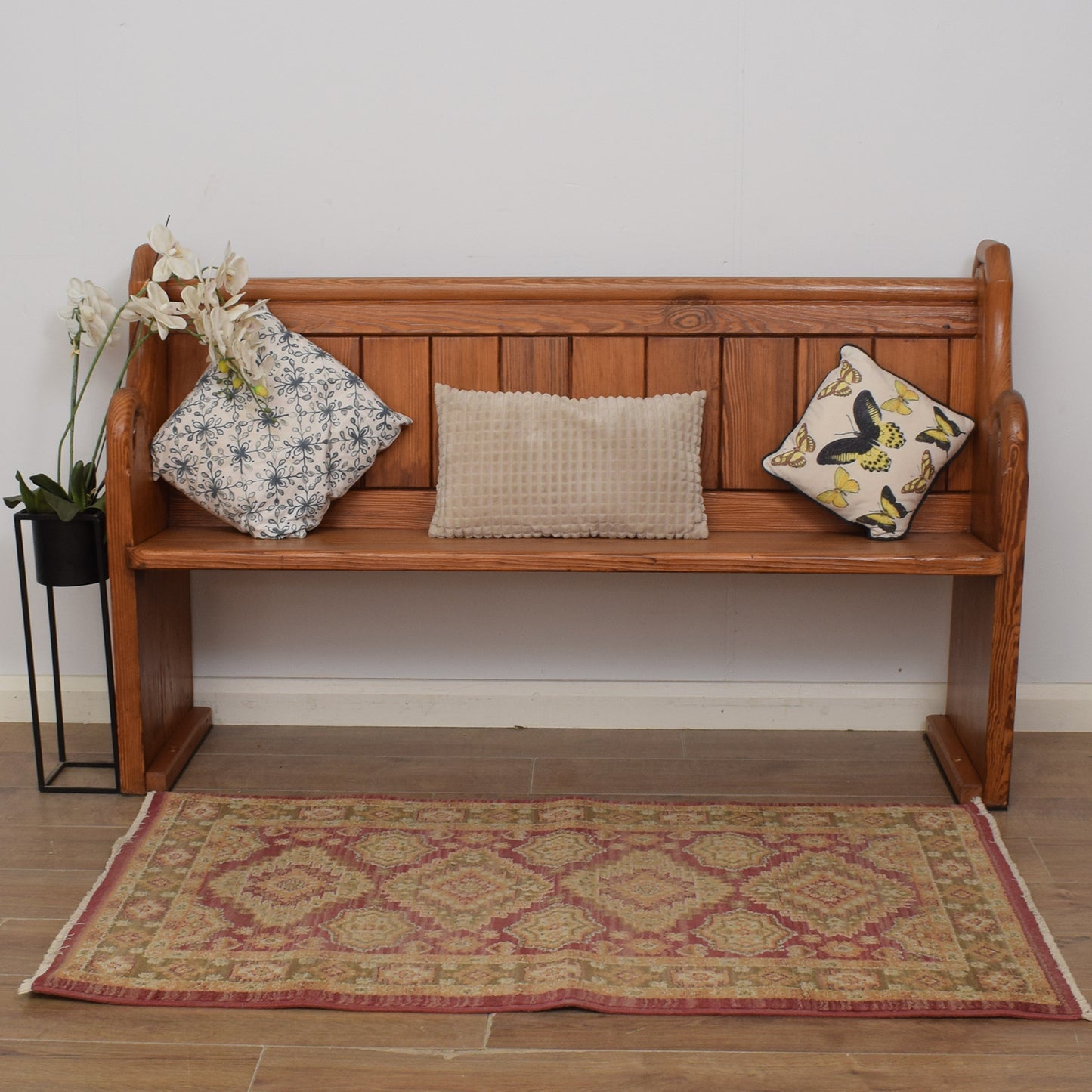 Restored Church Pew