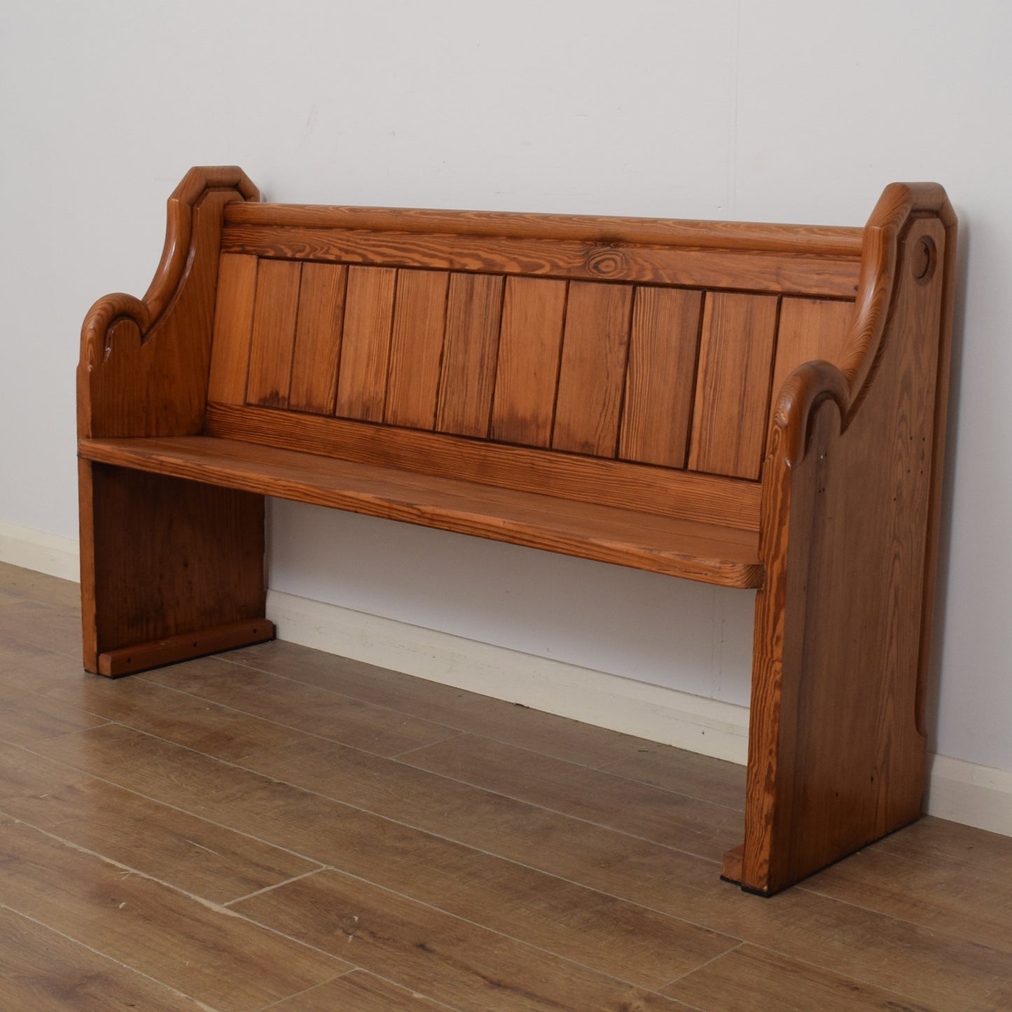 Restored Church Pew