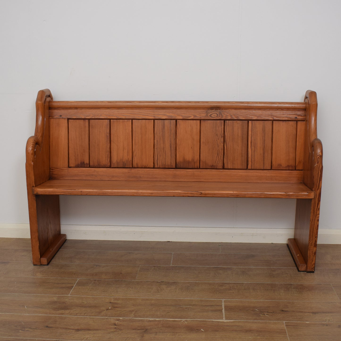 Restored Church Pew