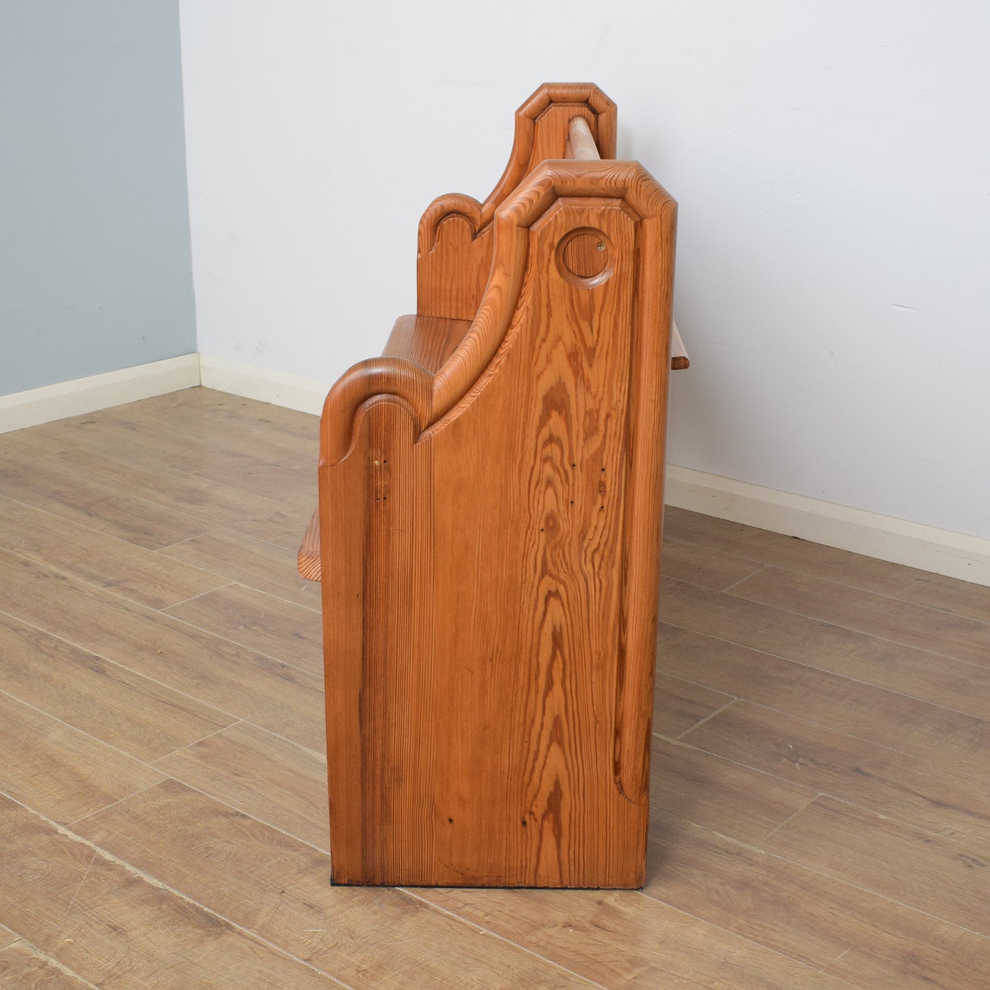 Restored Church Pew