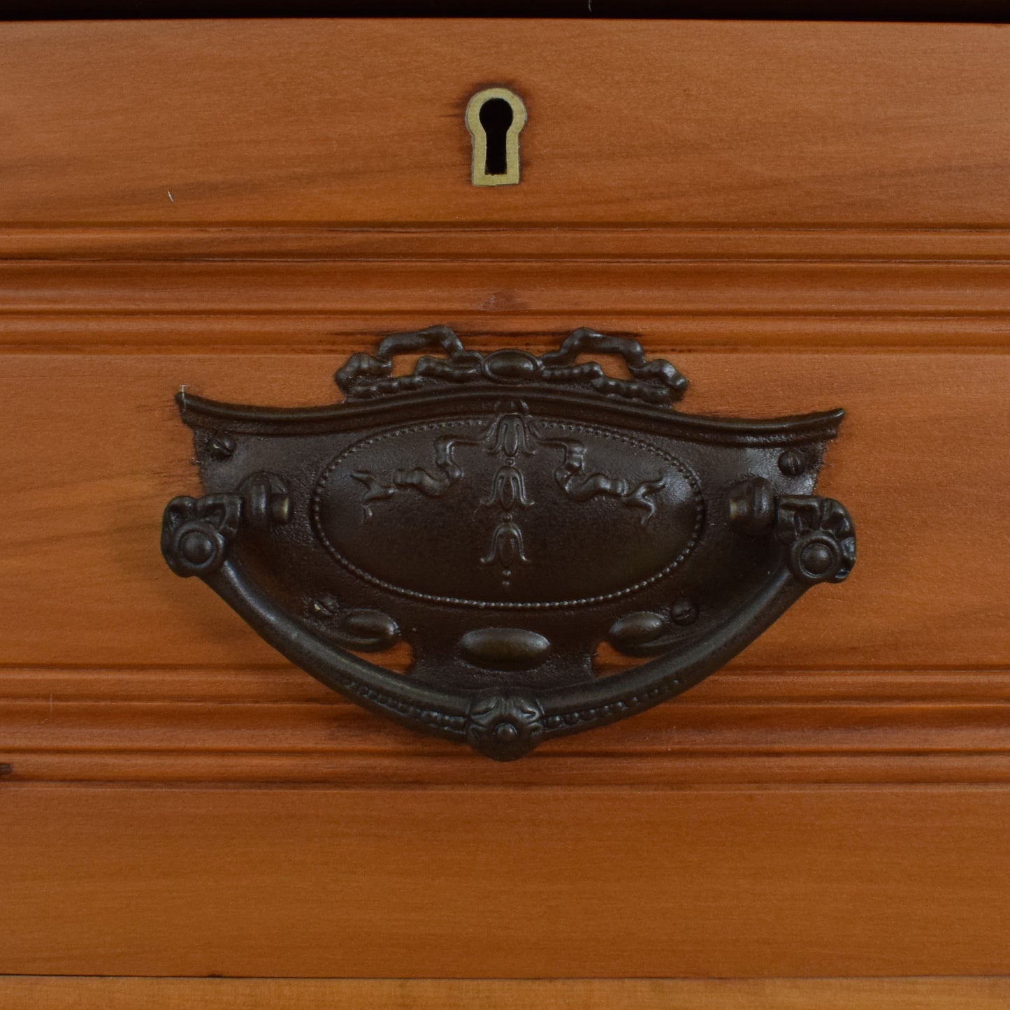 Large Satinwood Chest of Drawers