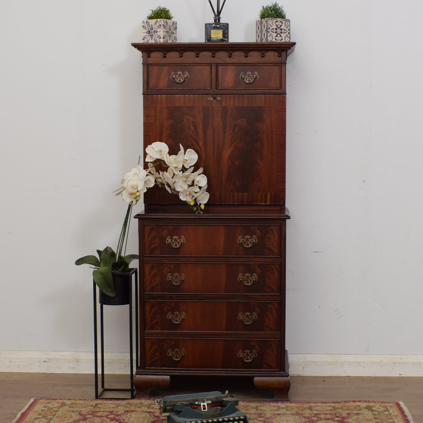 Mahogany Upright Bureau