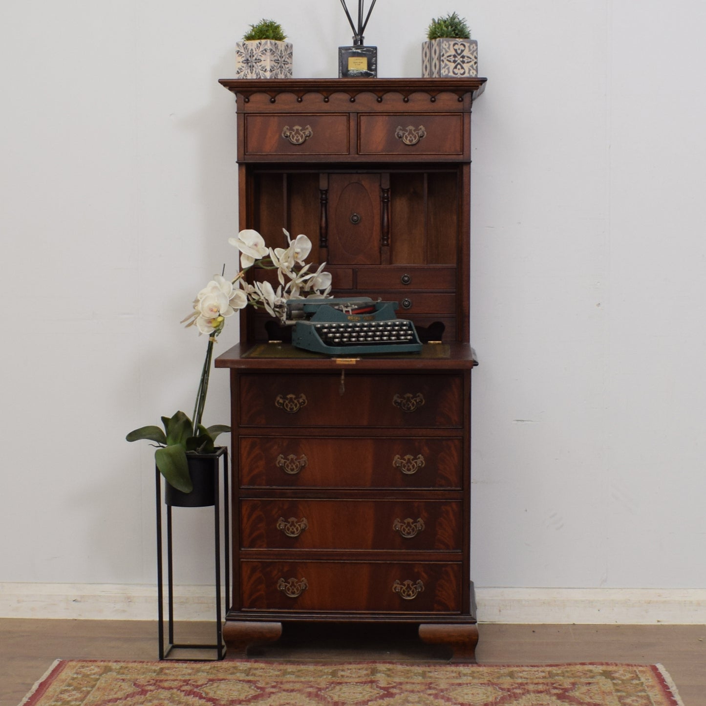Mahogany Upright Bureau