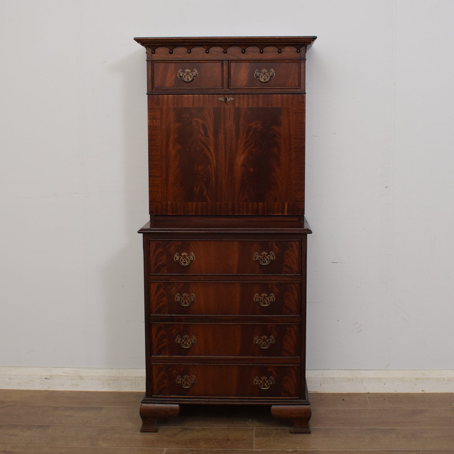 Mahogany Upright Bureau