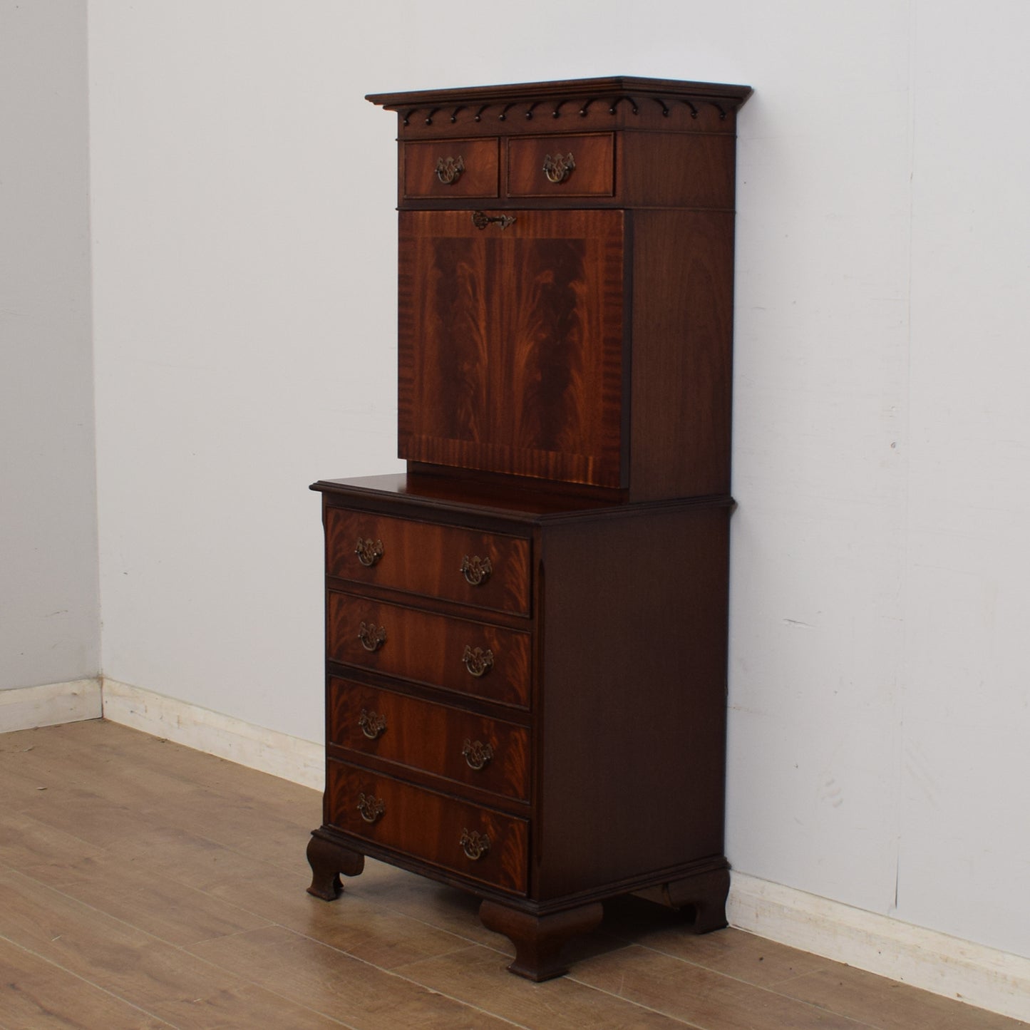 Mahogany Upright Bureau