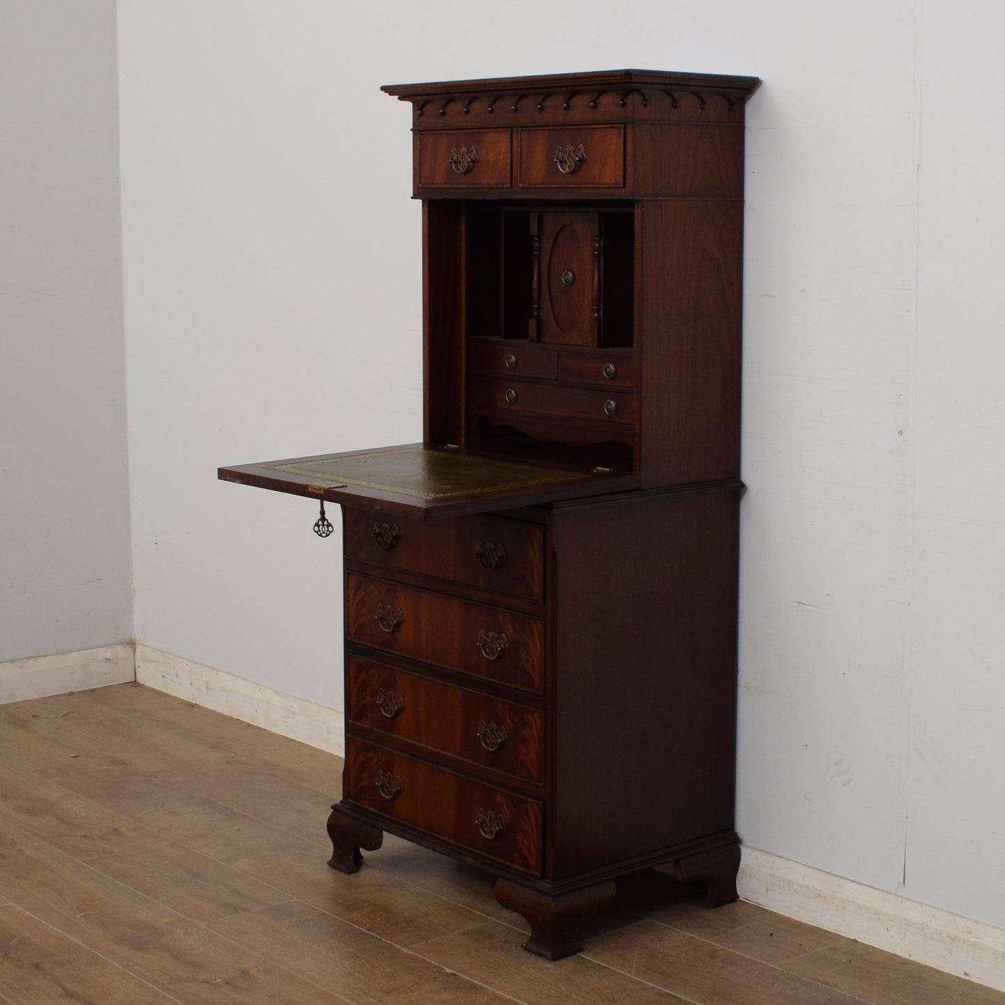 Mahogany Upright Bureau
