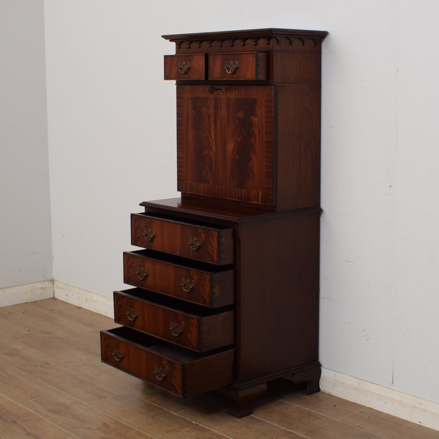 Mahogany Upright Bureau