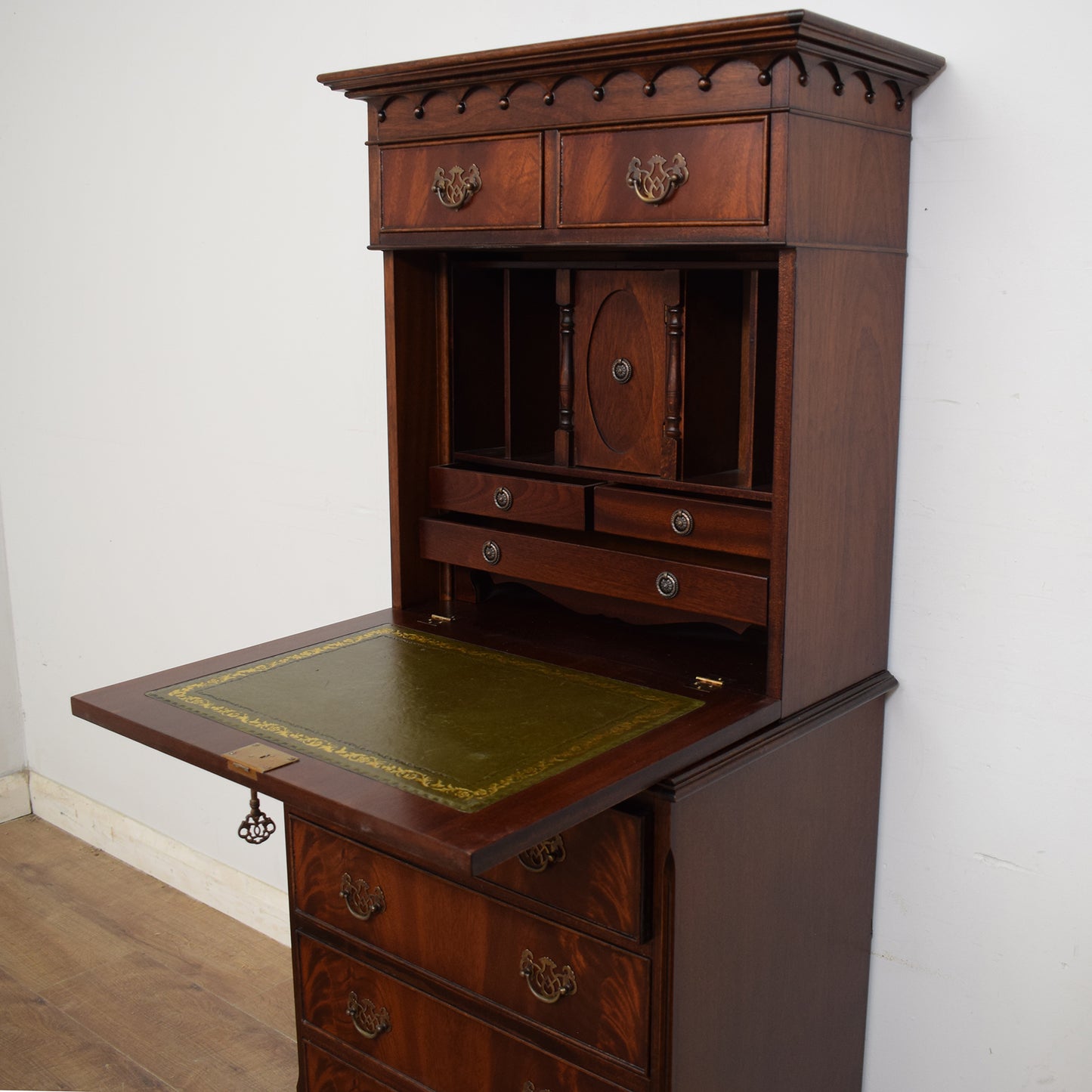 Mahogany Upright Bureau