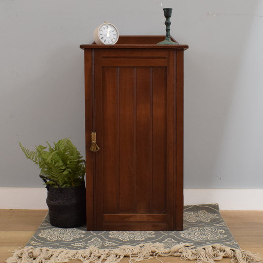 Mahogany Bedside/Cupboard