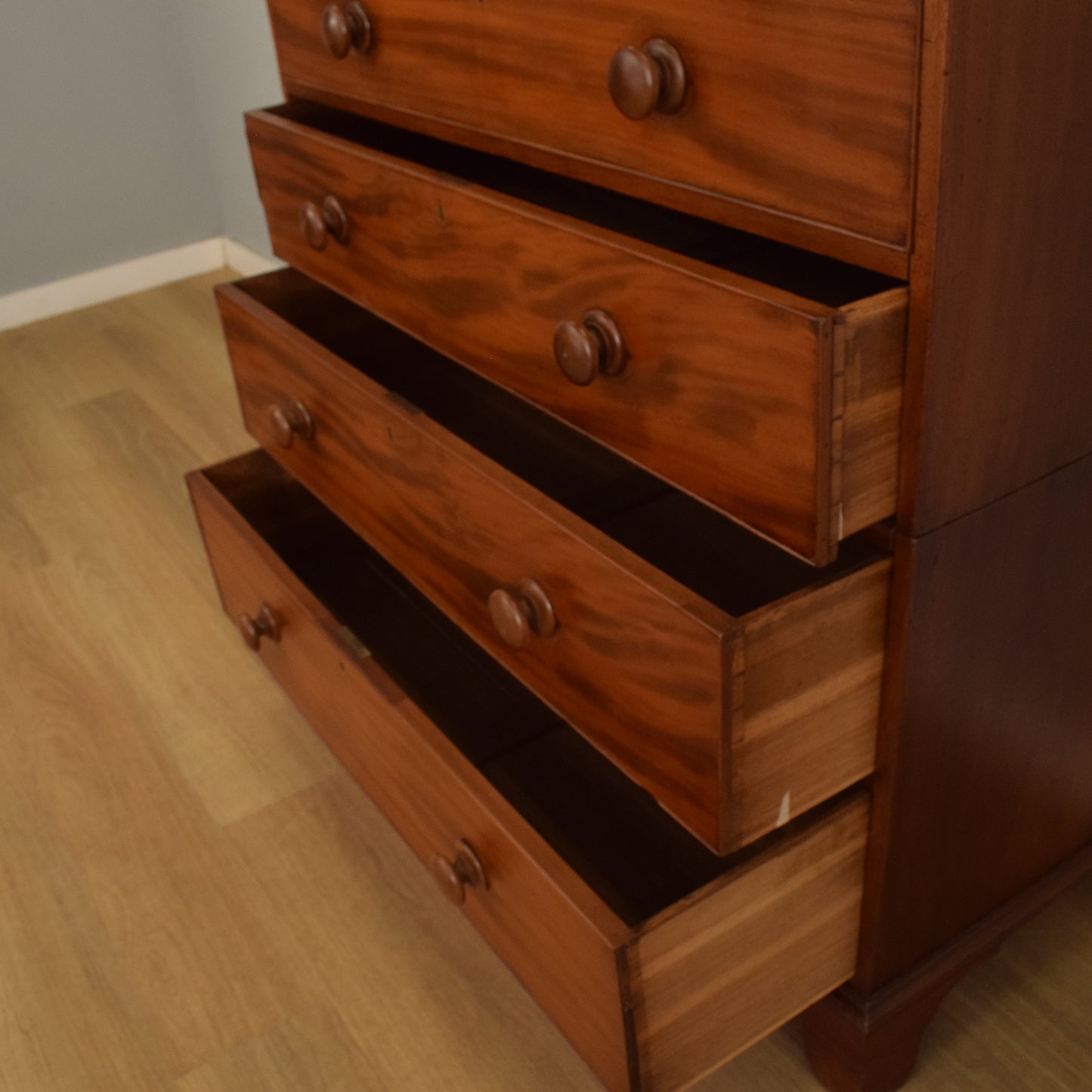 Large Mahogany Chest