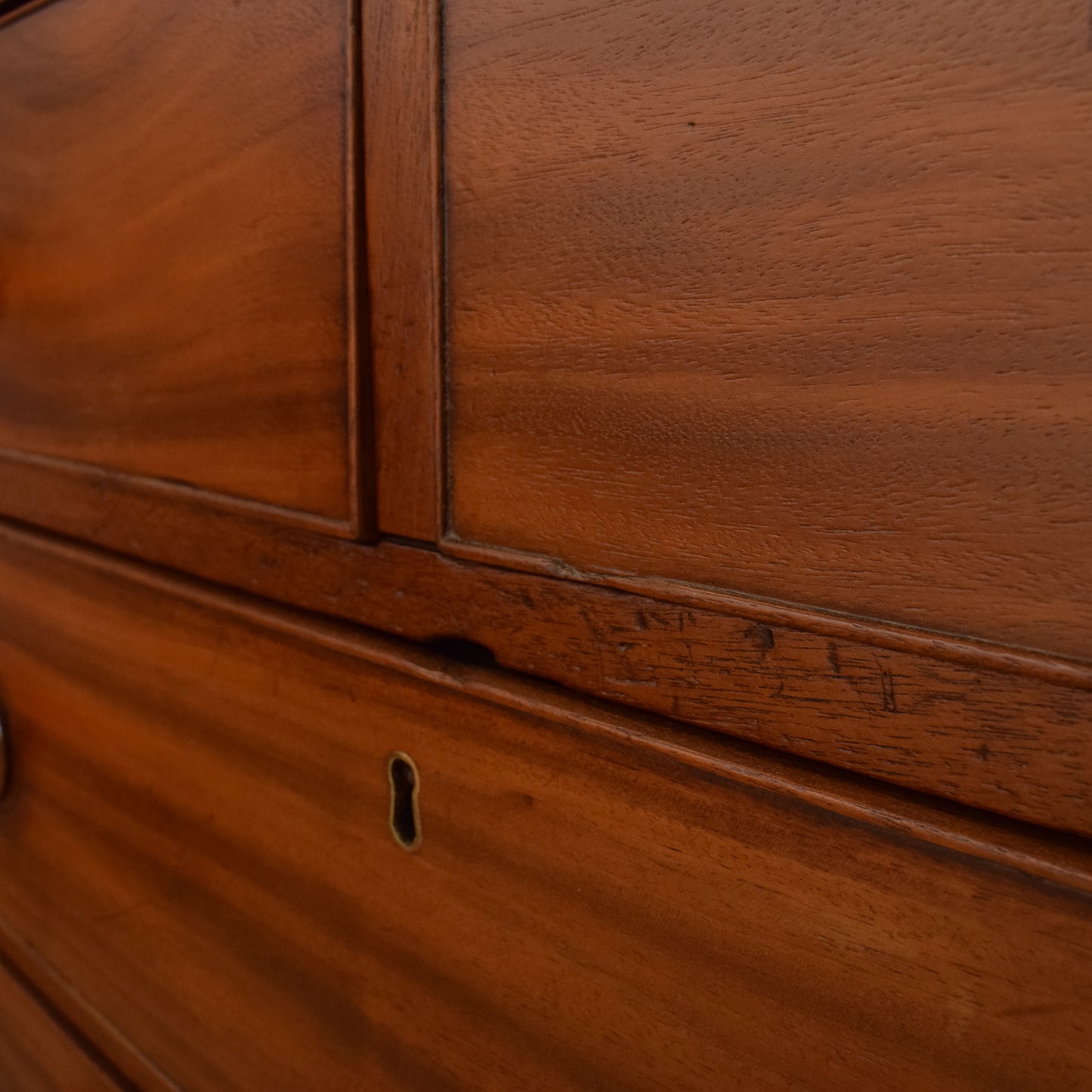 Large Mahogany Chest