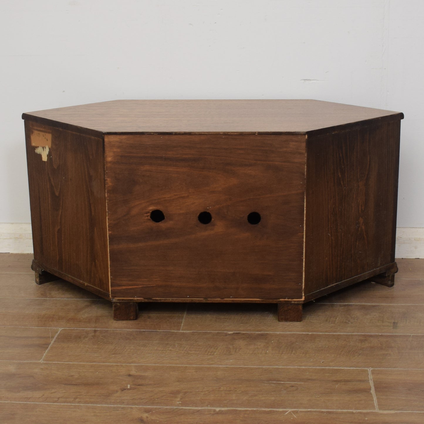 Restored Oak TV Cabinet