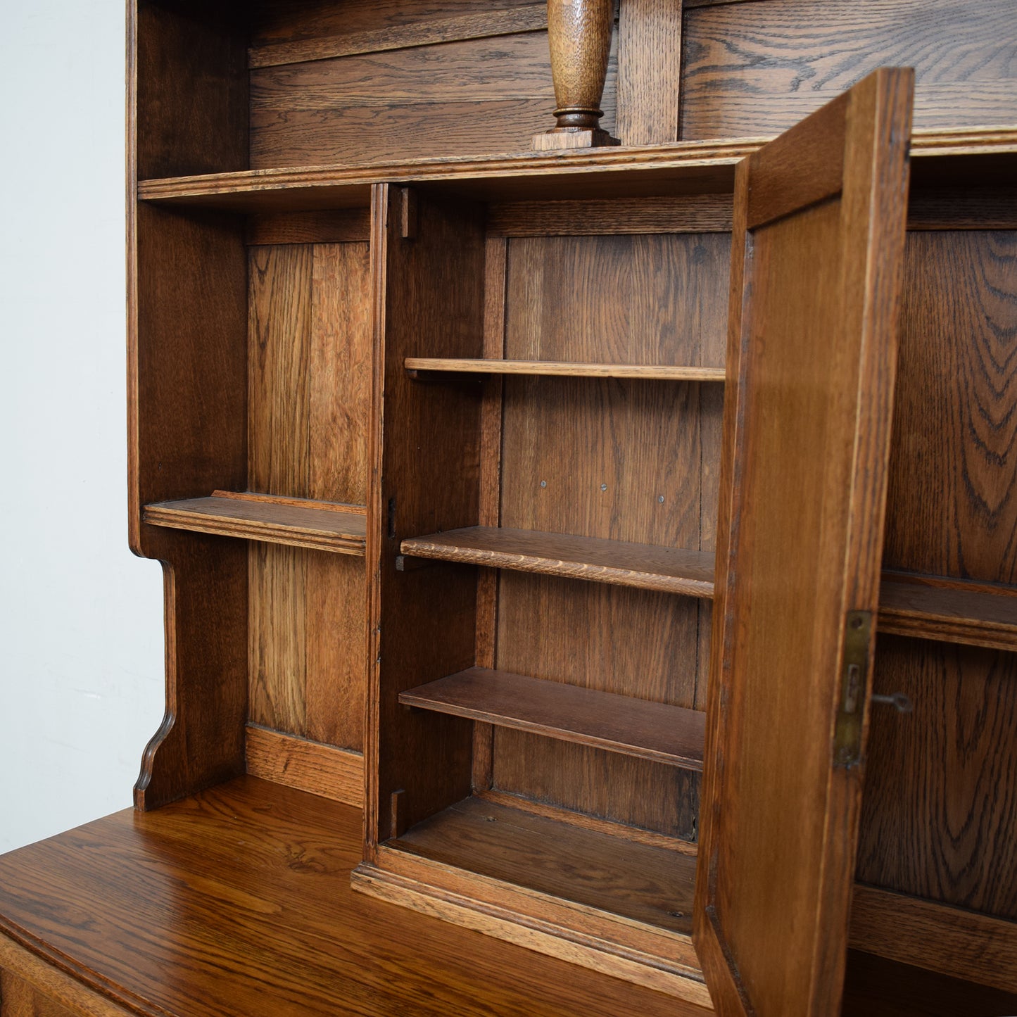 Carved Oak French Dresser