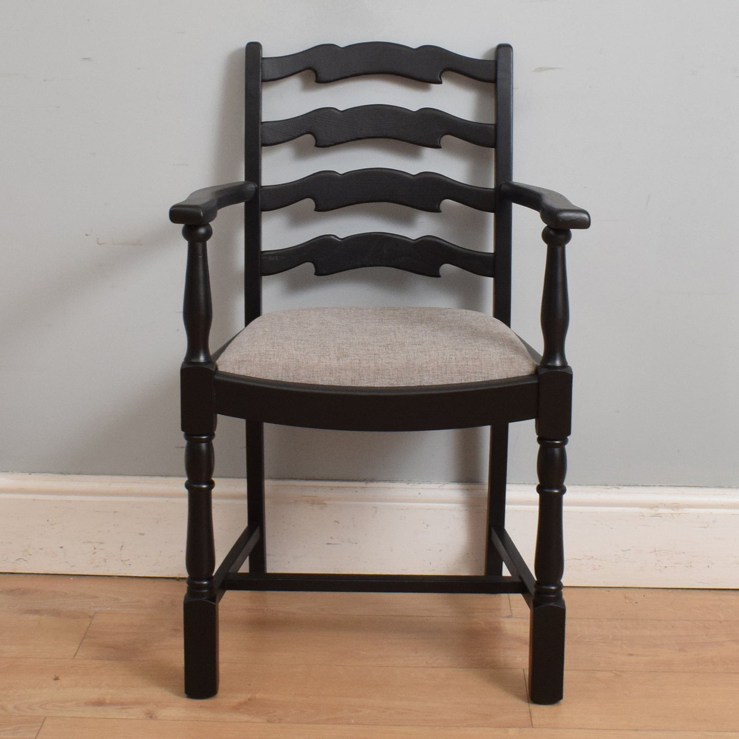 Painted Ercol Table and Six Chairs