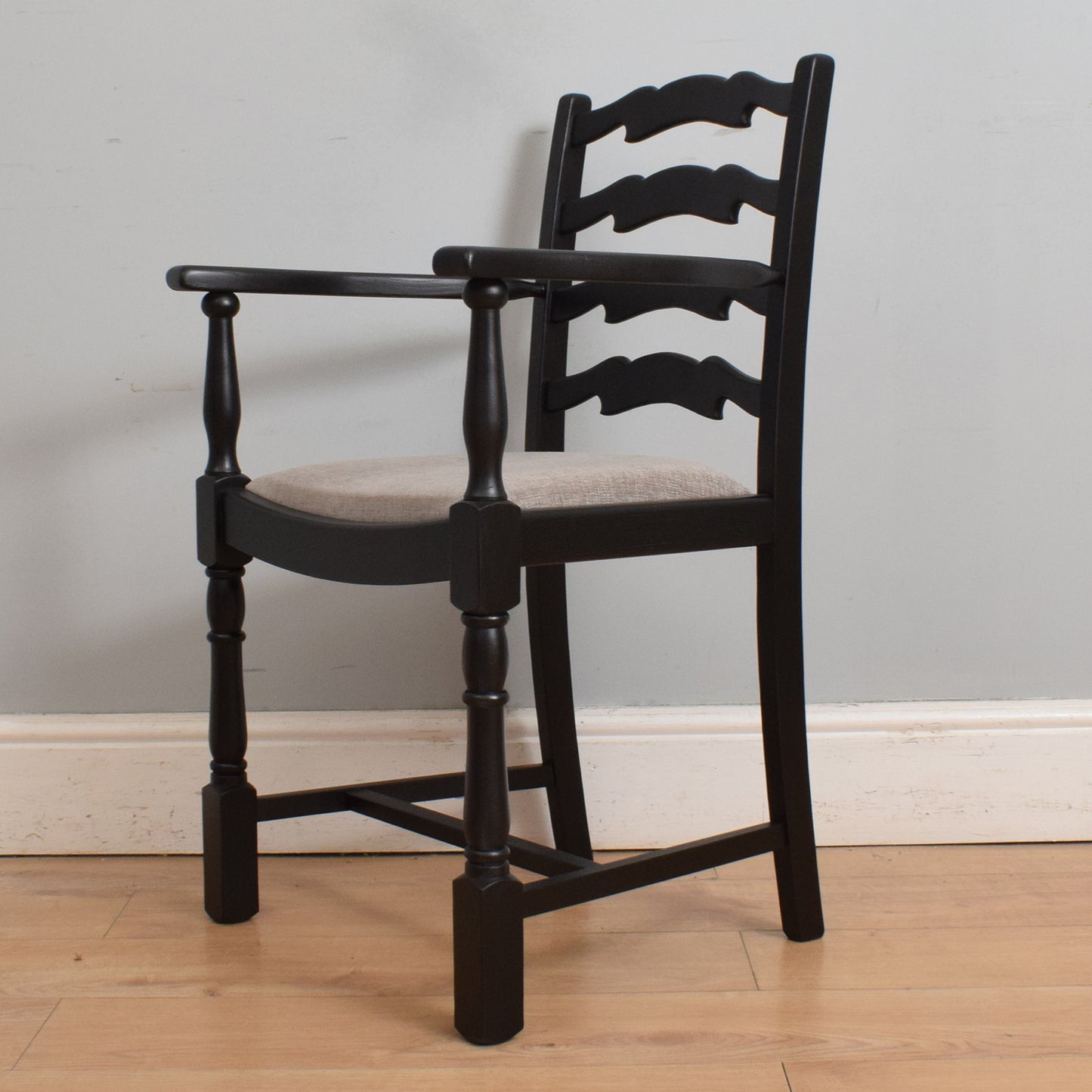 Painted Ercol Table and Six Chairs