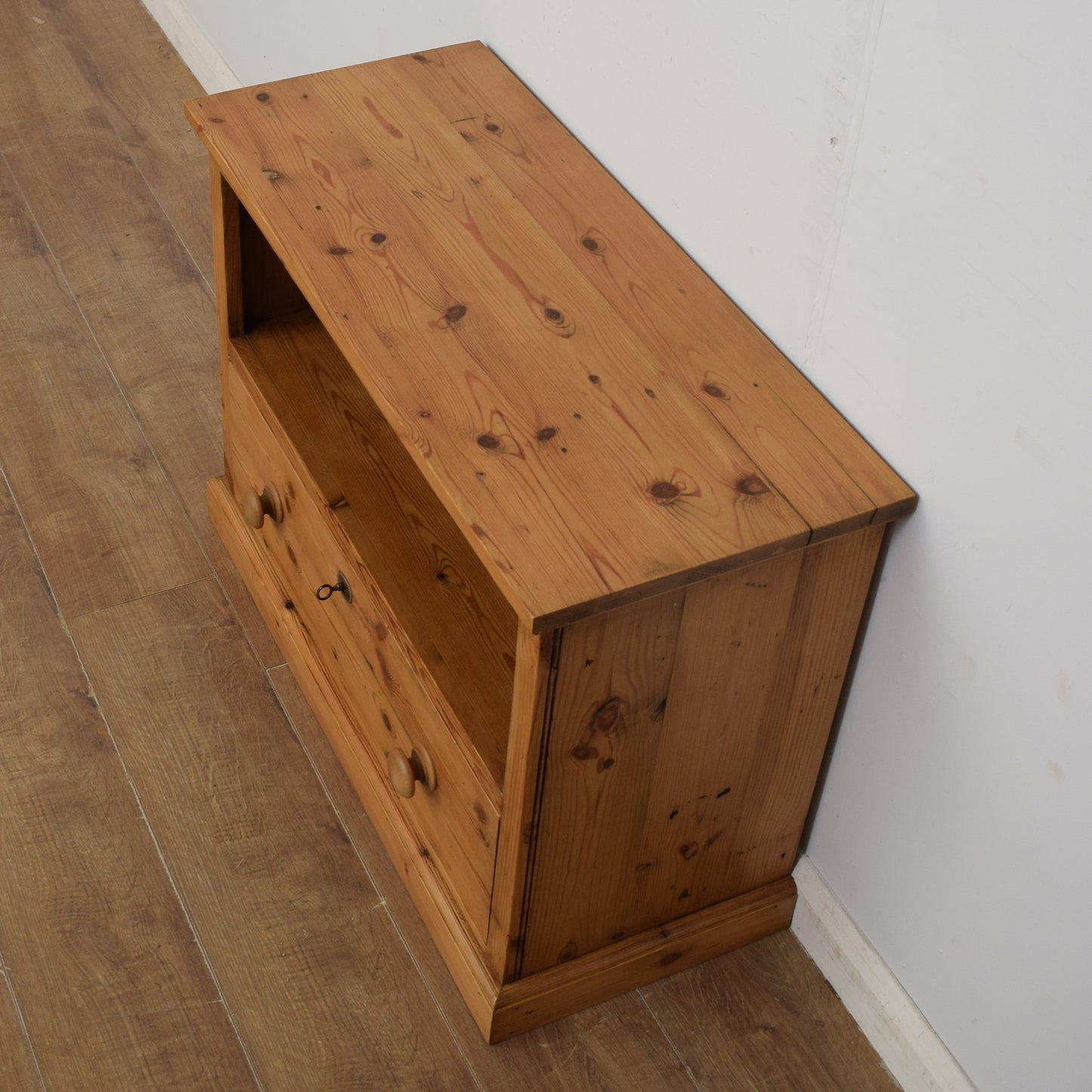 Antique Pine TV Cabinet
