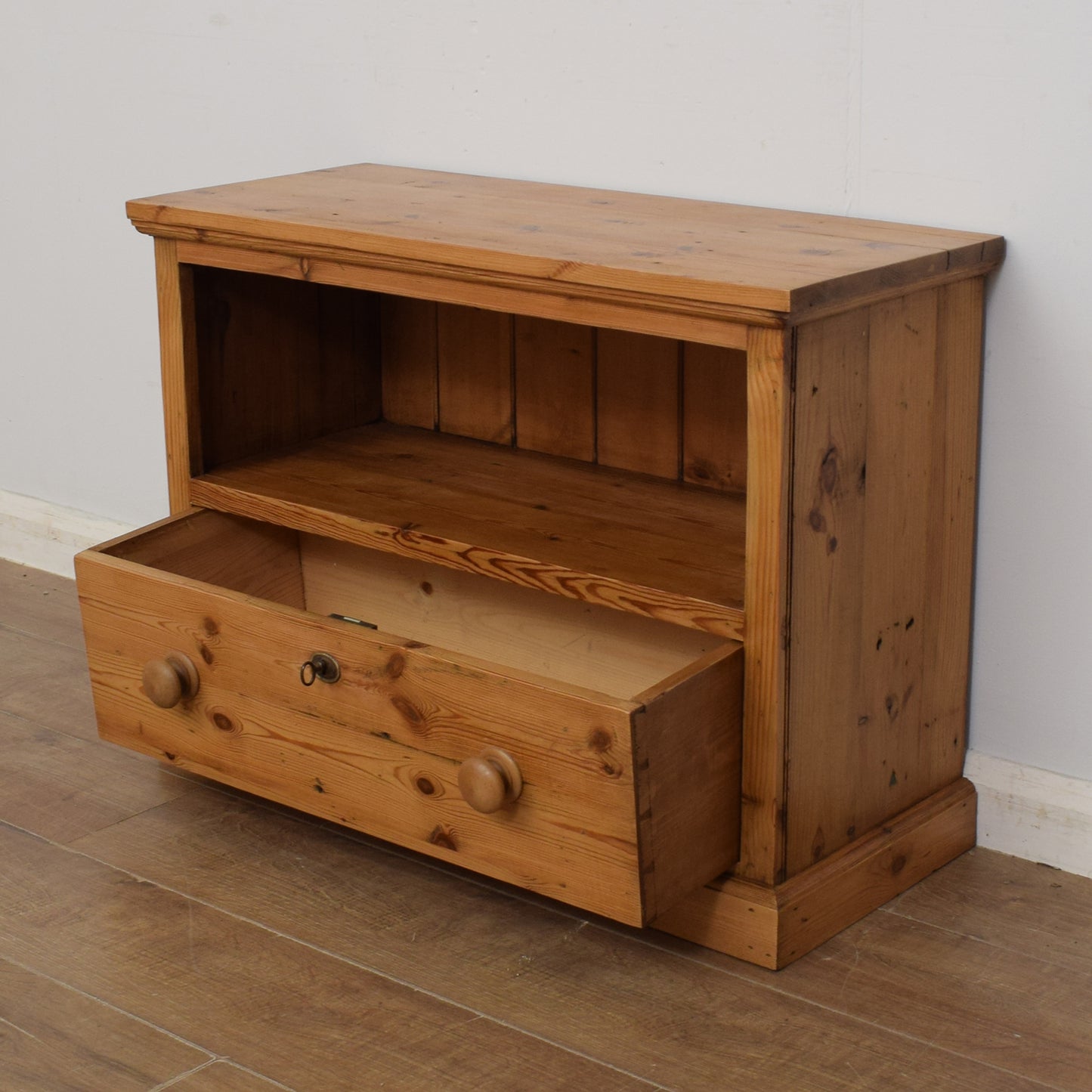 Antique Pine TV Cabinet