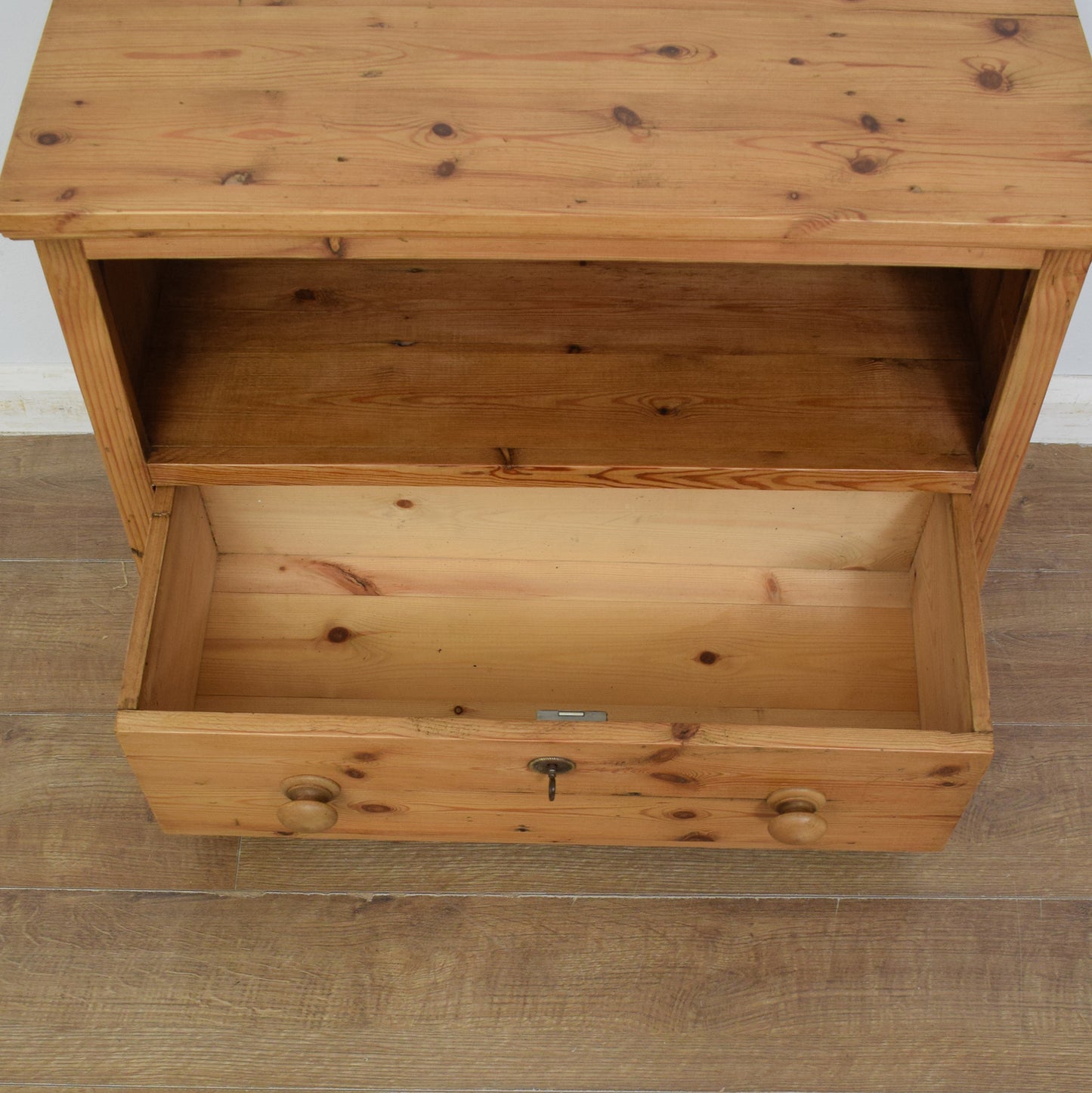 Antique Pine TV Cabinet