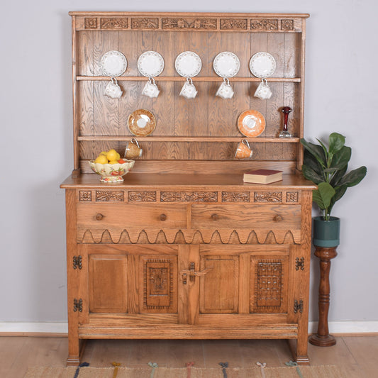 Oak Ornate Webber Dresser