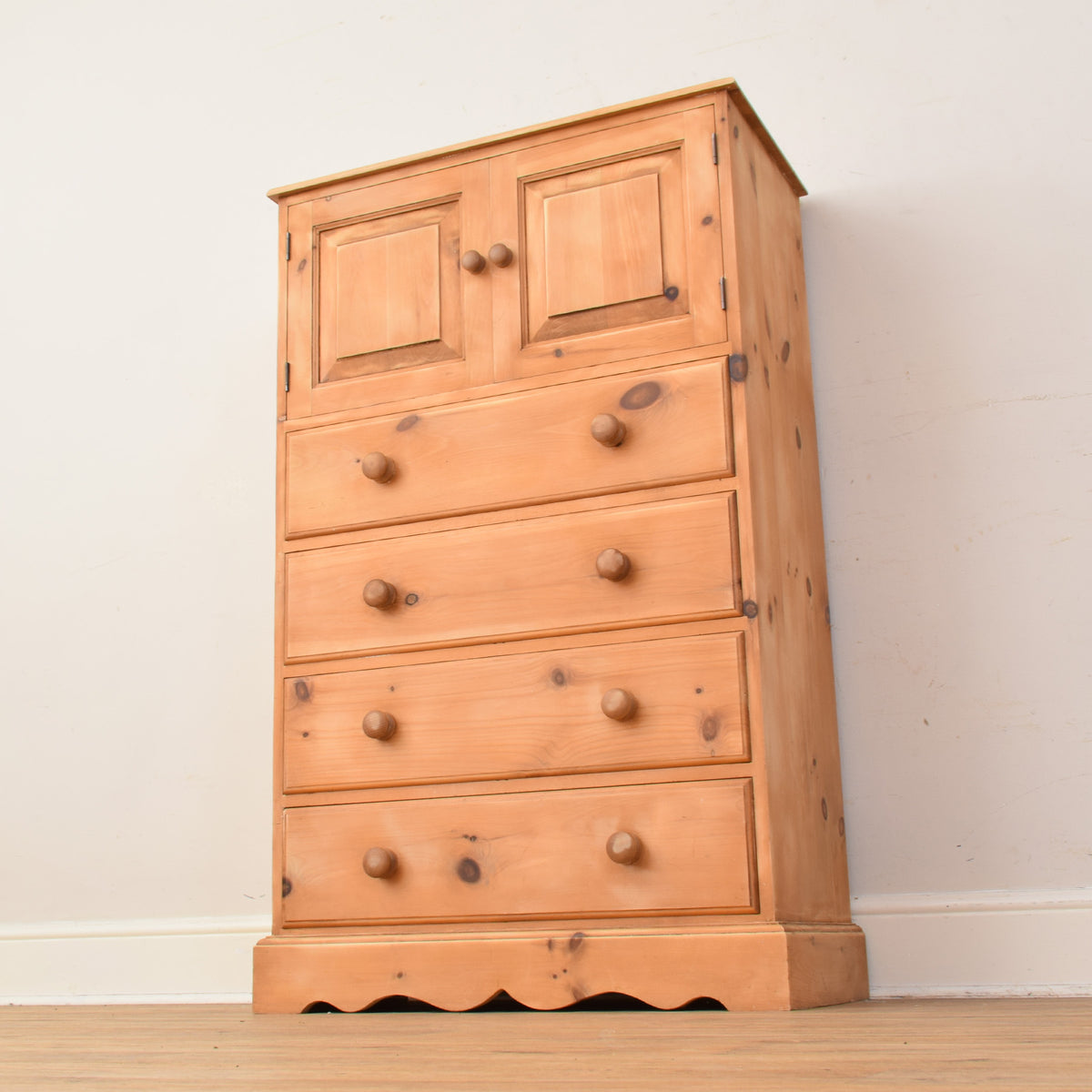 Waxed Pine Tallboy