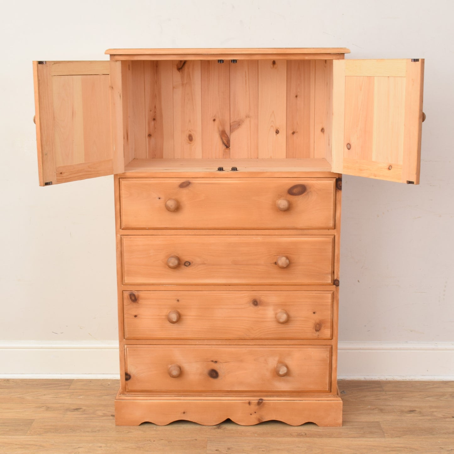 Waxed Pine Tallboy