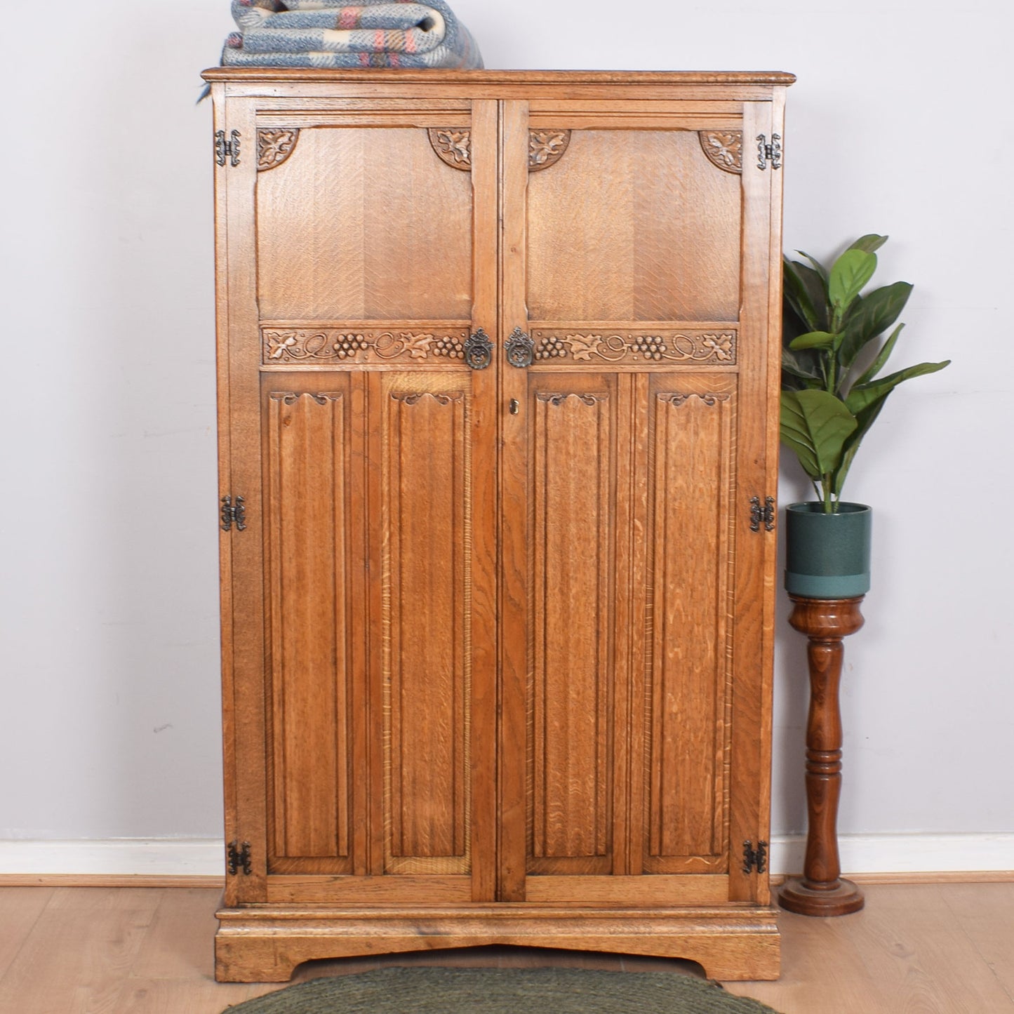 Restored Oak Wardrobe