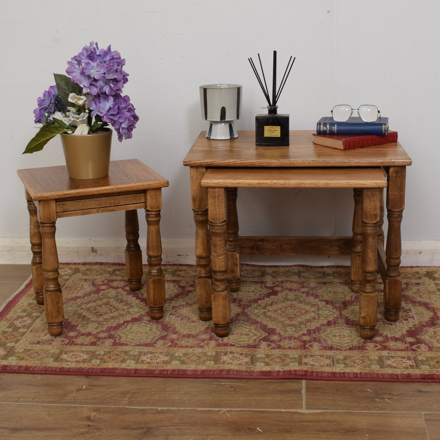 Oak Nest of Tables