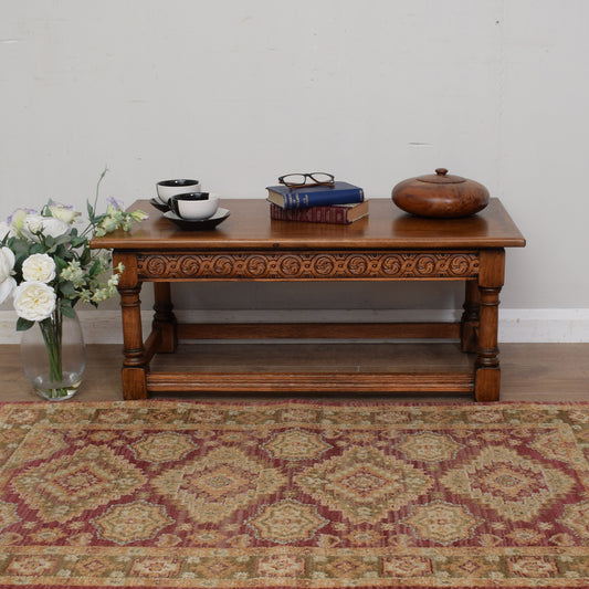 Restored Oak Coffee Table