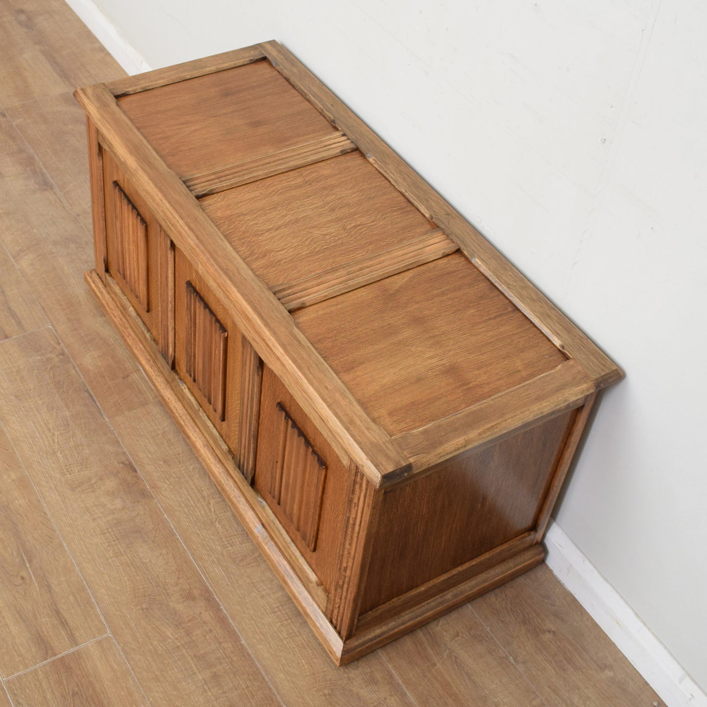 Oak Blanket Box