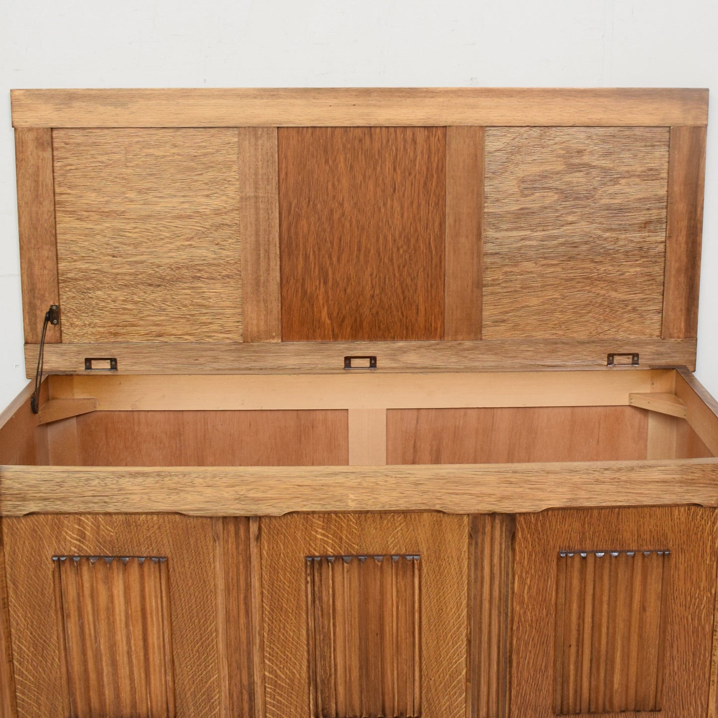 Restored Oak Blanket Box