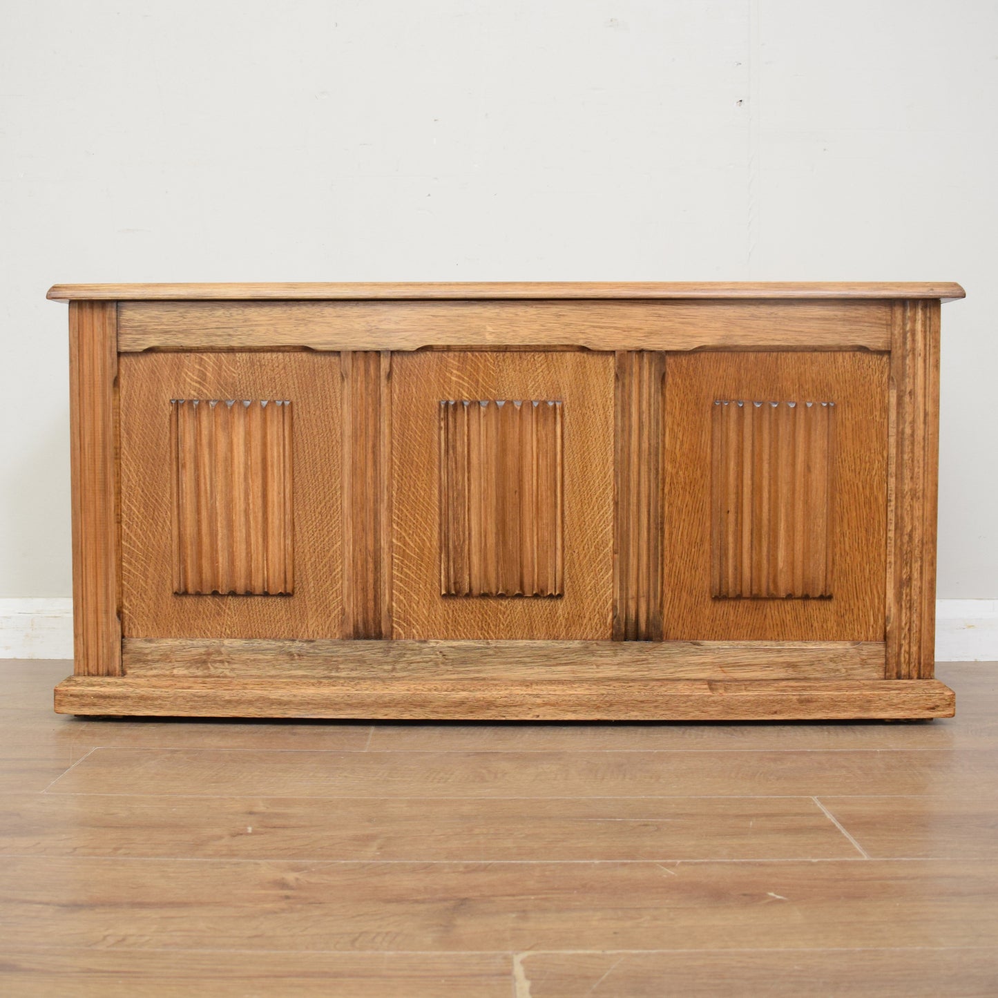 Restored Oak Blanket Box