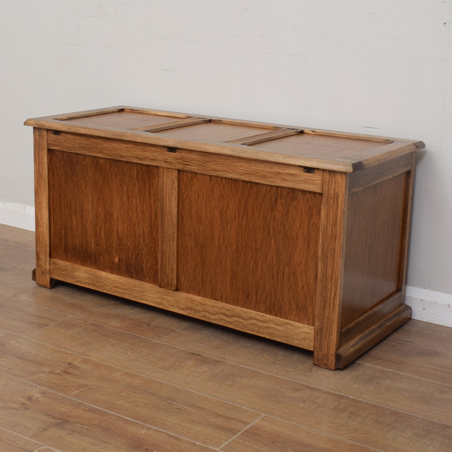 Restored Oak Blanket Box