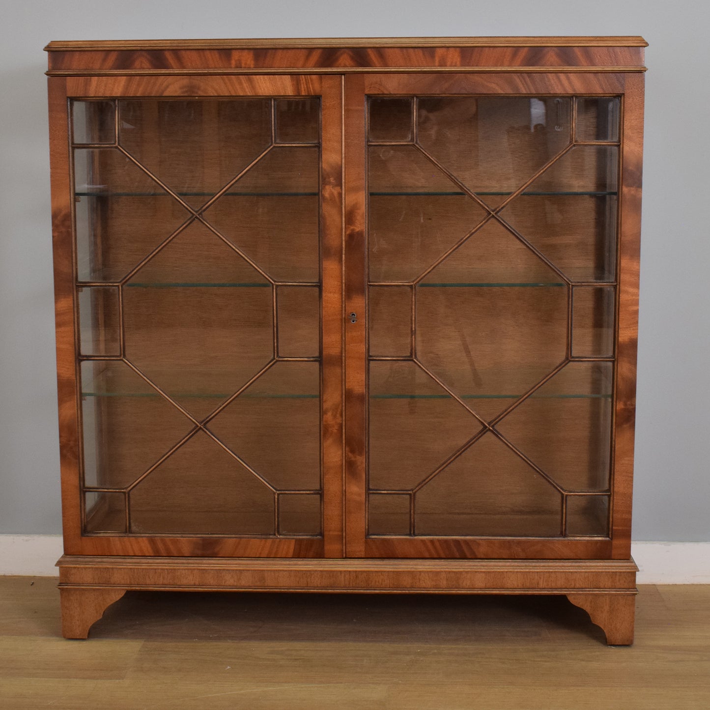 Glazed Mahogany Cabinet