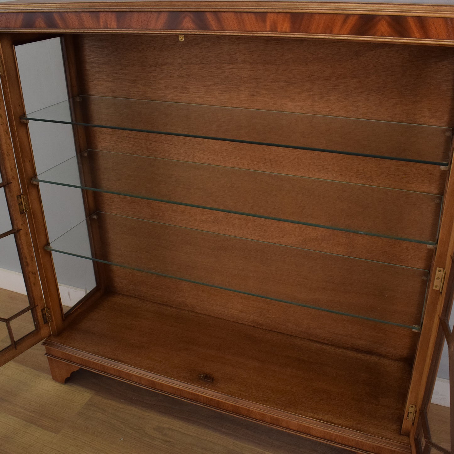 Glazed Mahogany Cabinet