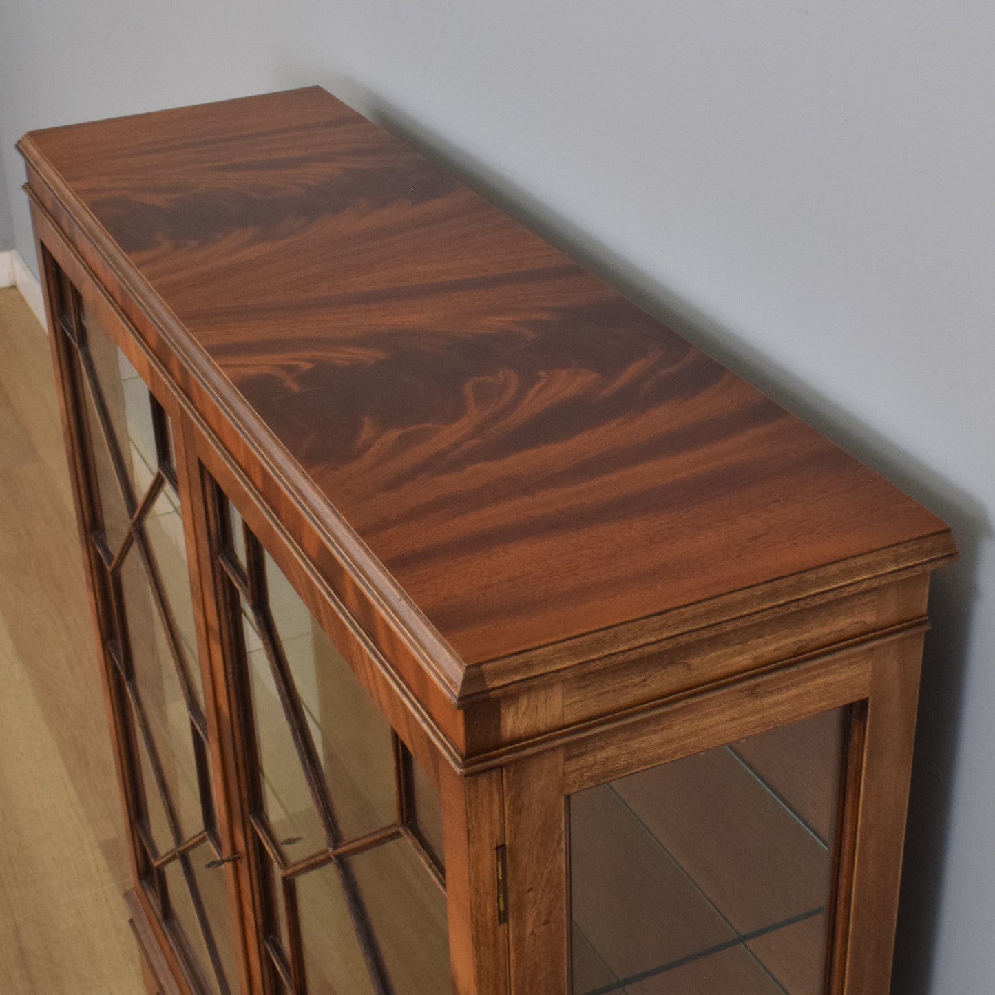 Glazed Mahogany Cabinet