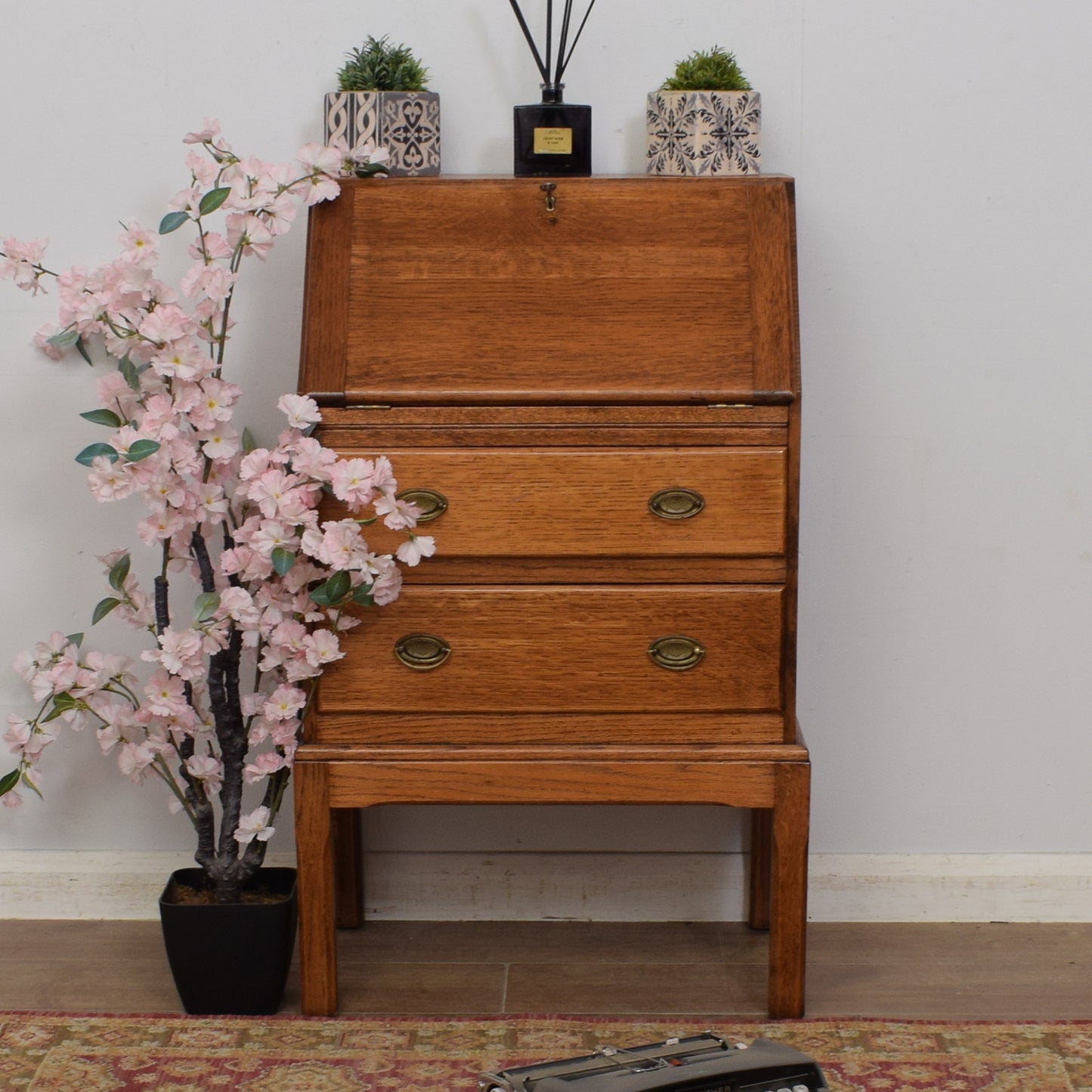 Restored Oak Bureau
