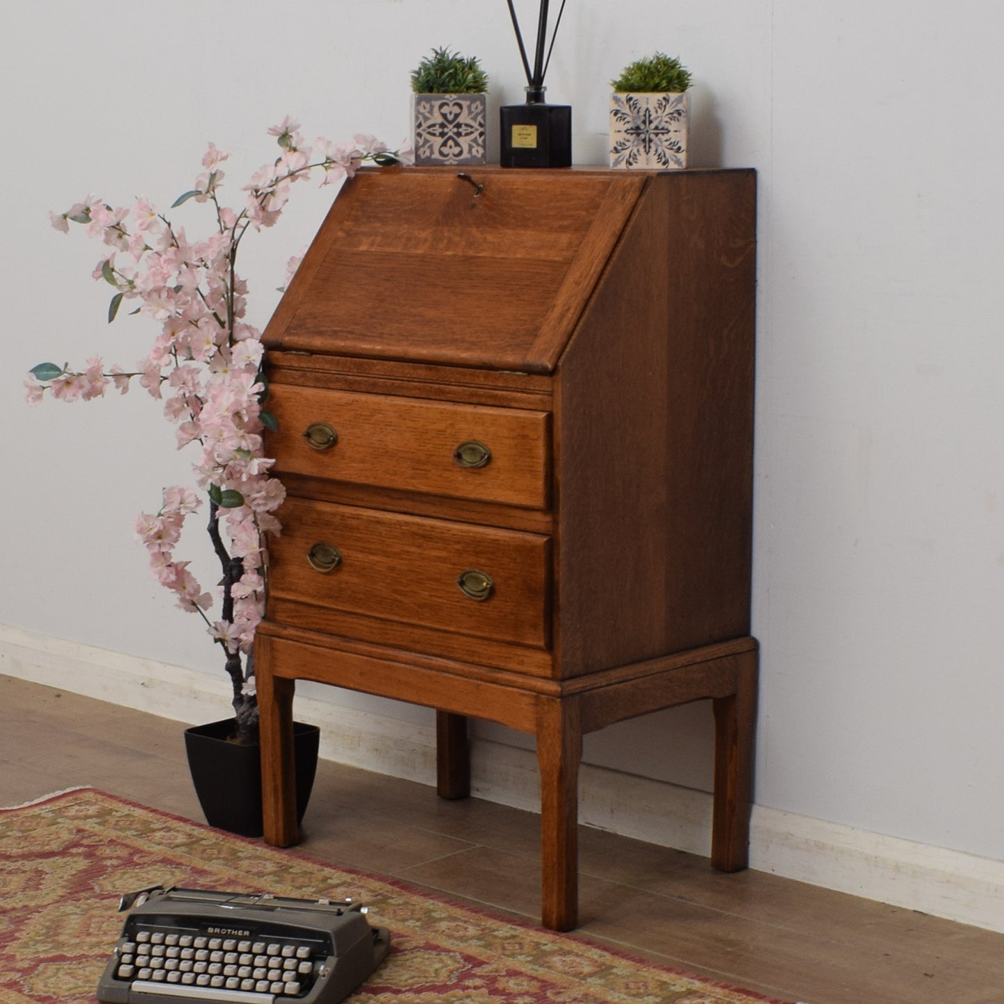 Restored Oak Bureau