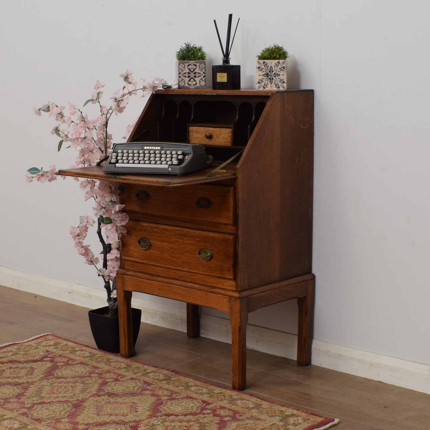 Restored Oak Bureau