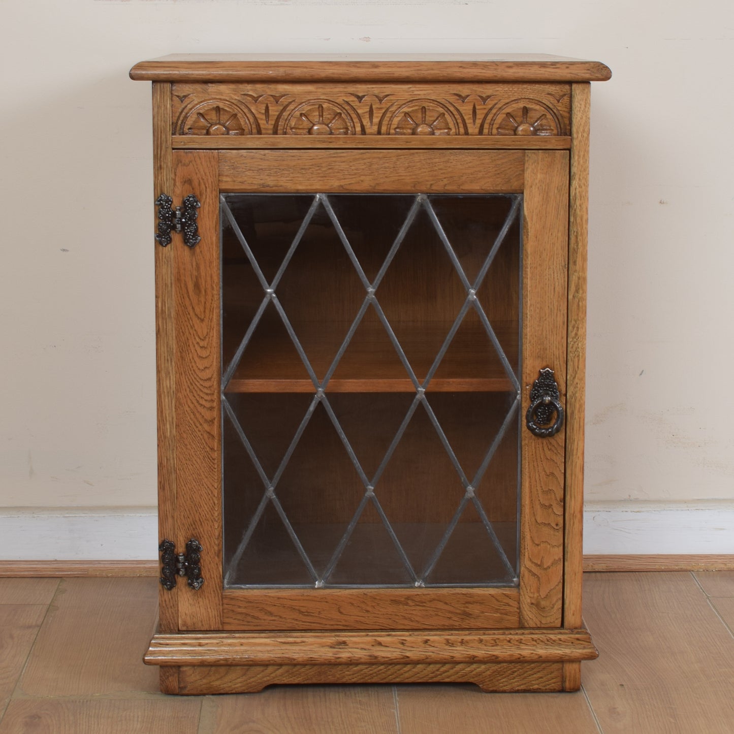 Glazed Oak Cabinet