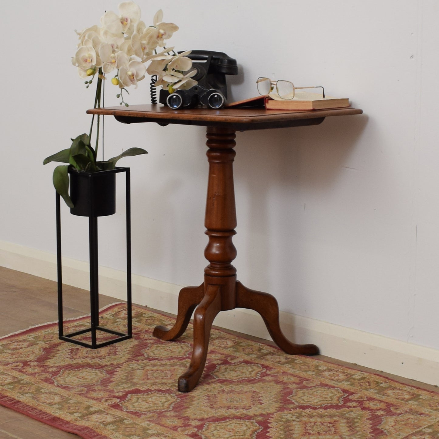 Mahogany Tilt-Top Table
