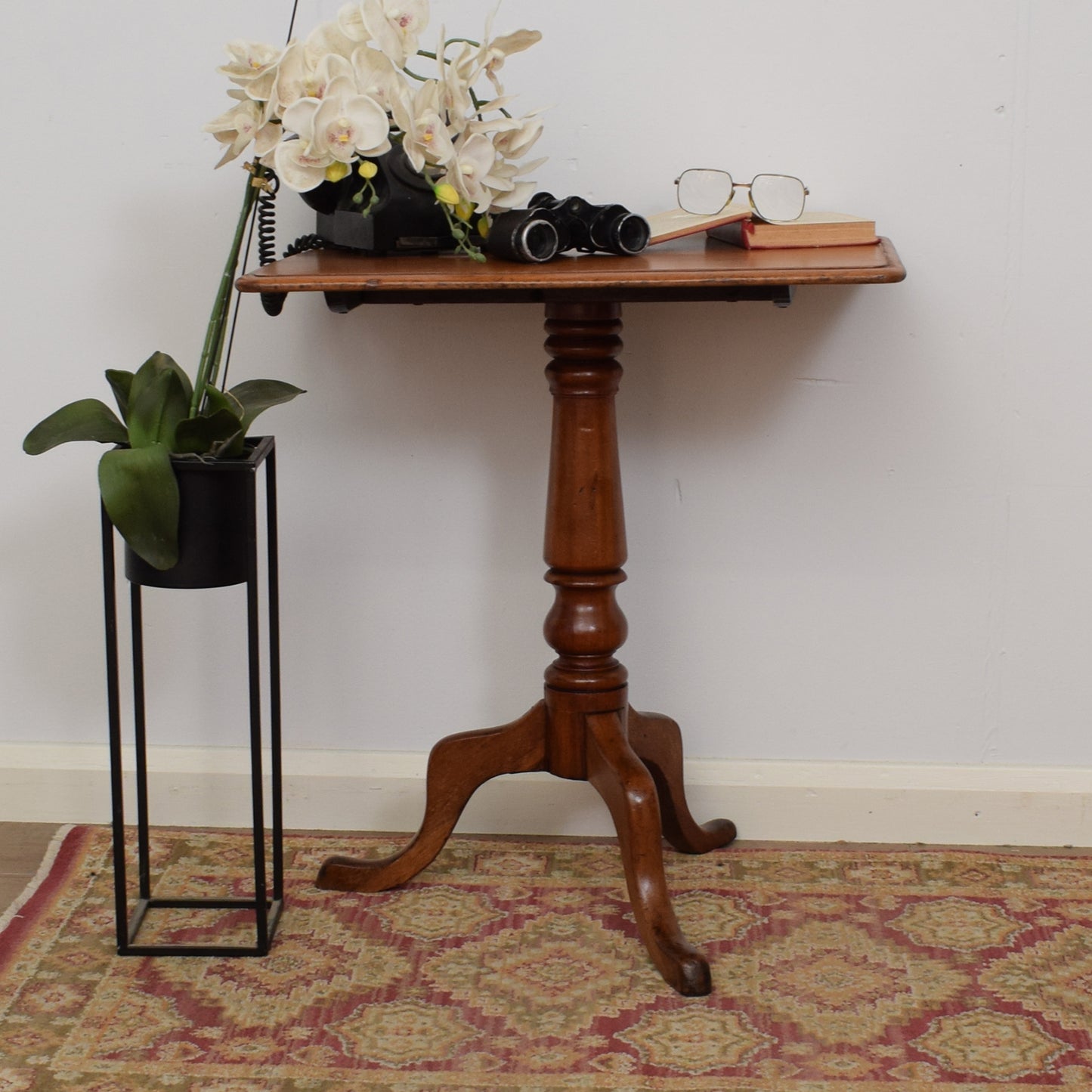 Mahogany Tilt-Top Table