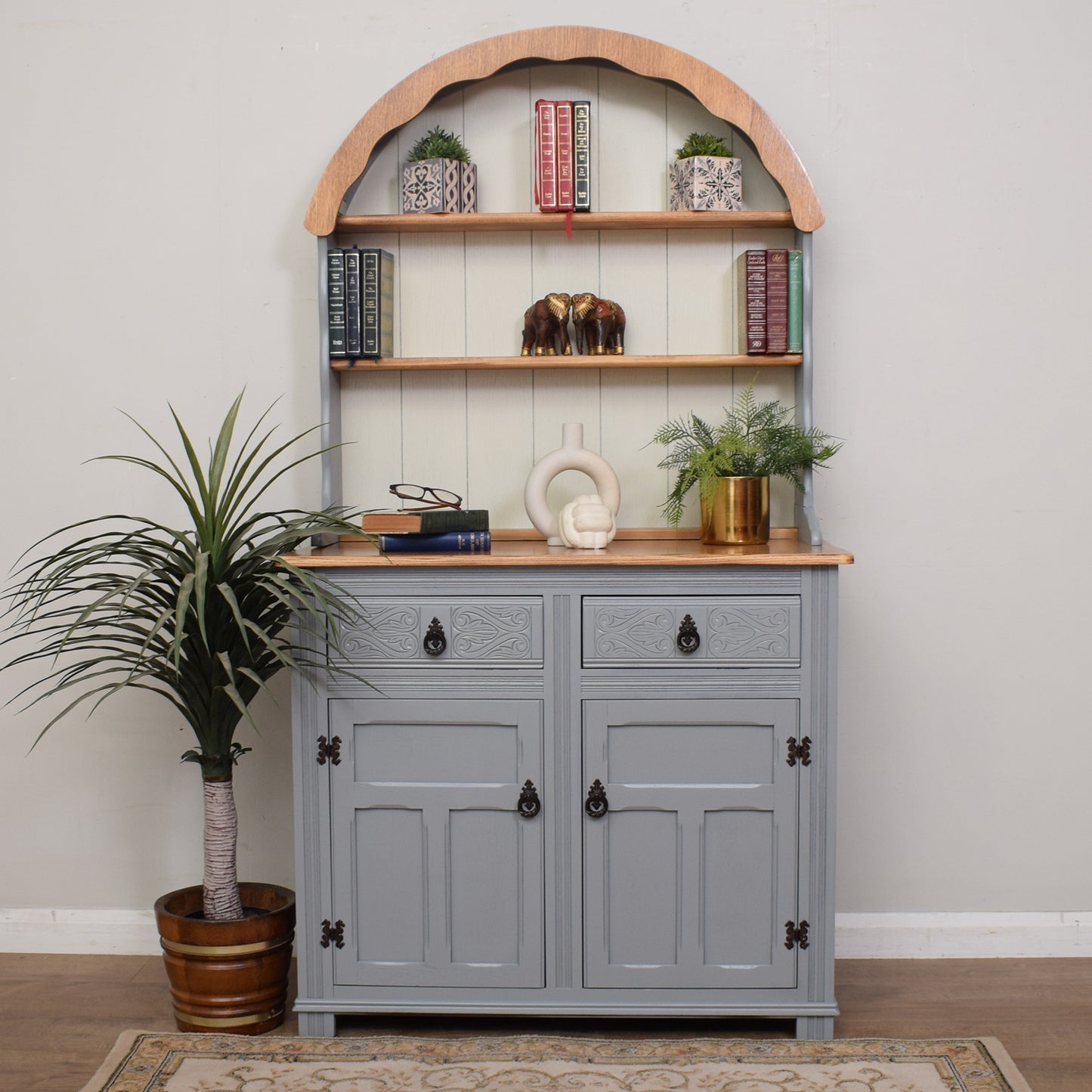 Painted Oak Dresser