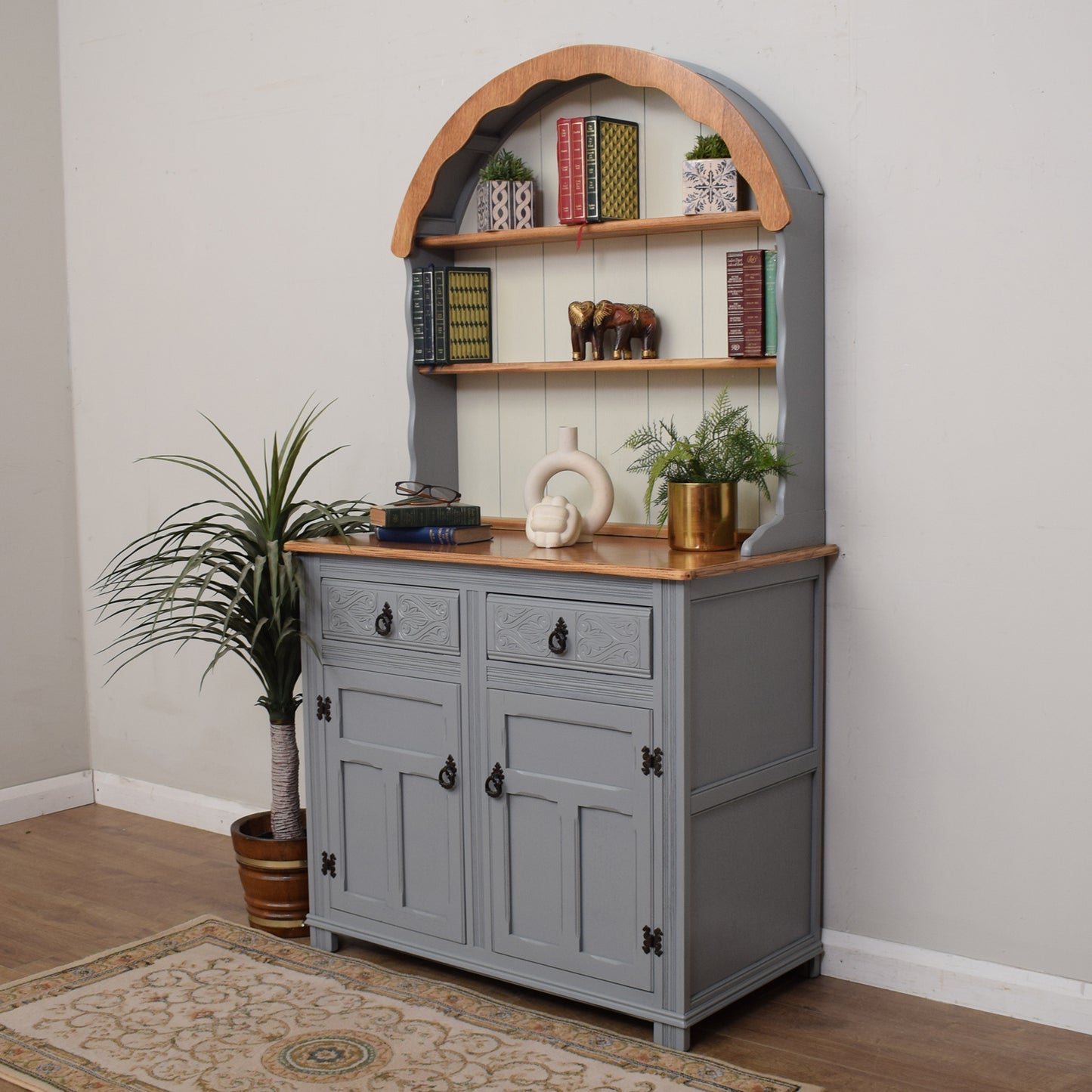 Painted Oak Dresser