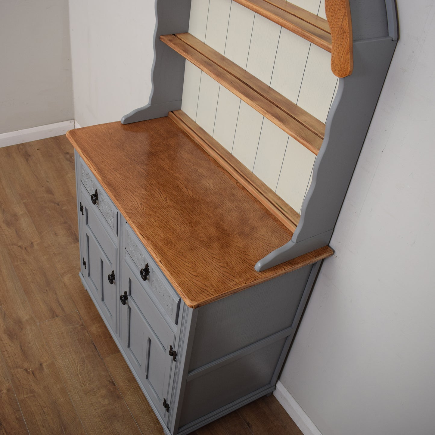 Painted Oak Dresser