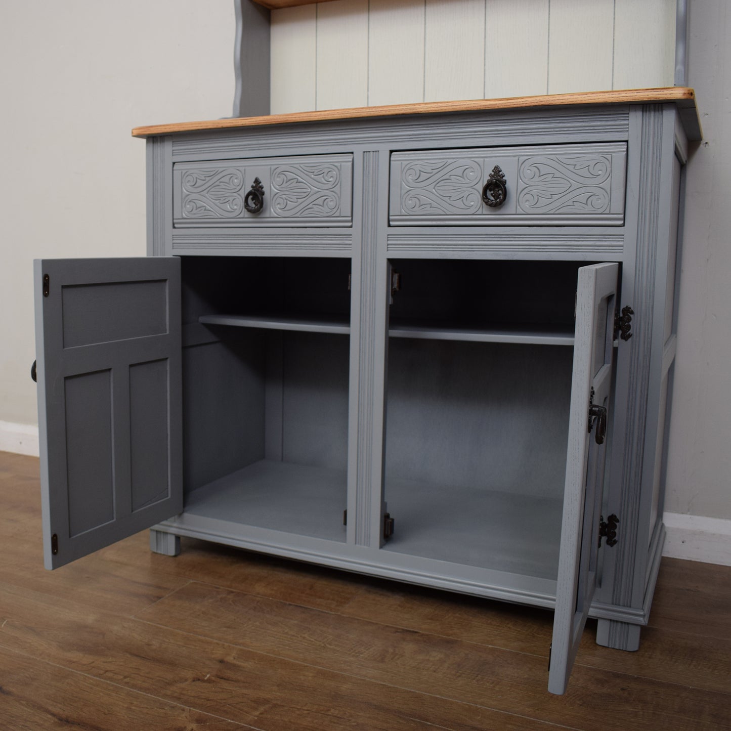 Painted Oak Dresser